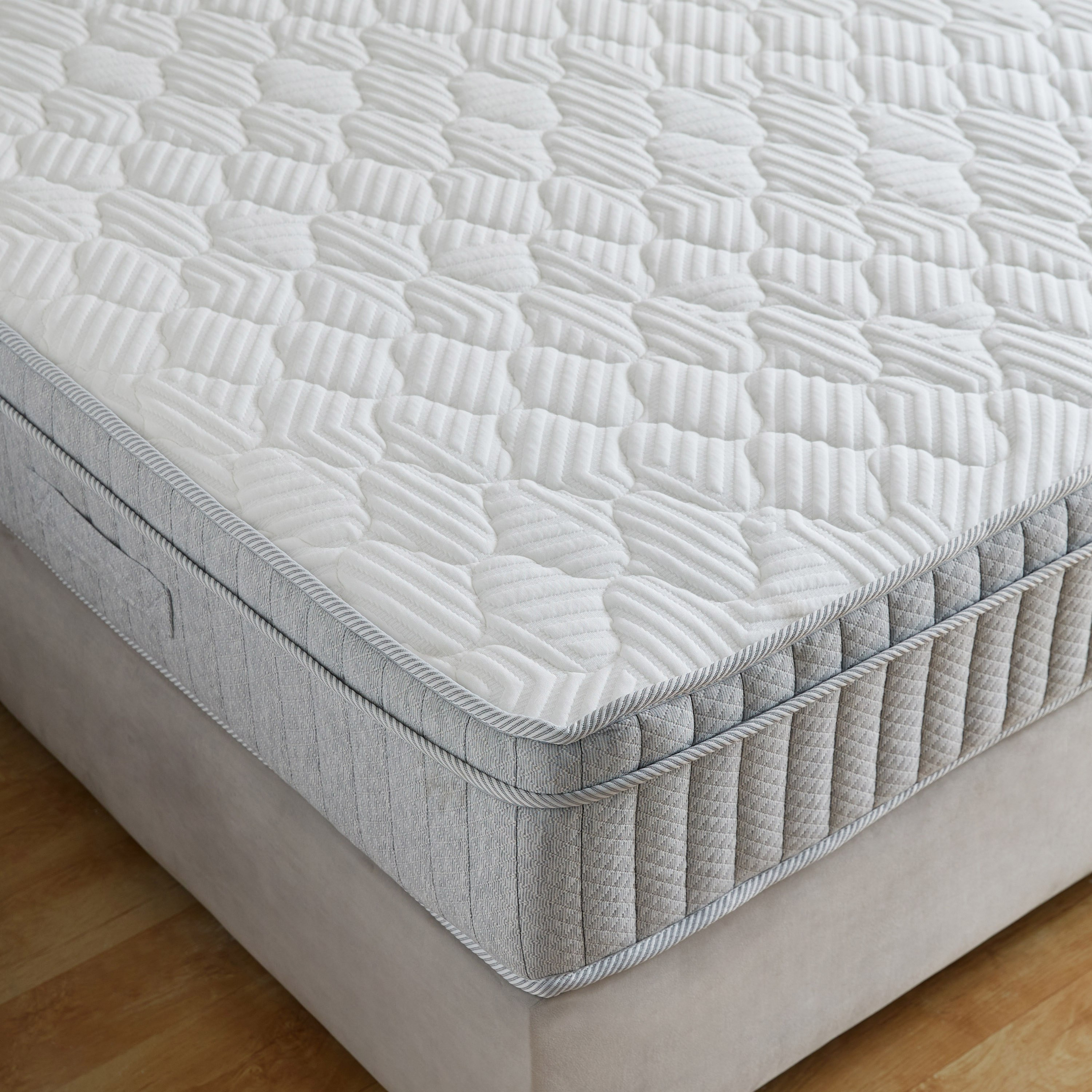 SleepNest iRepose Nxt Box Top Medium Firm Bonnell Spring King Mattress - 180x200x24 cm-hbxfurniture-mattresses-king-image-5