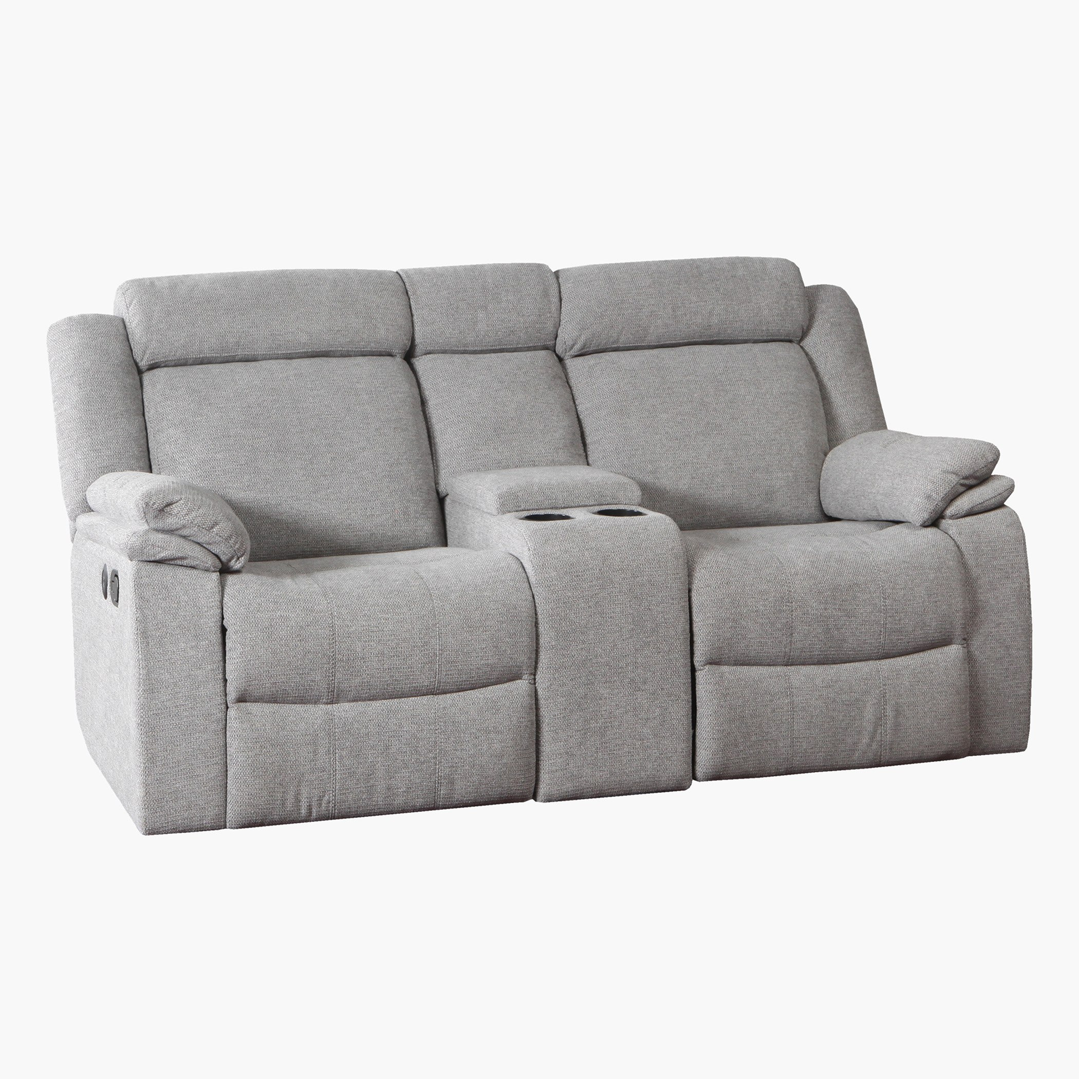 Hilton 2-Seater Fabric Recliner with 2-Cupholder Console and USB Port-hbxlivingroom-sofasandarmchairs-sofas-image-3