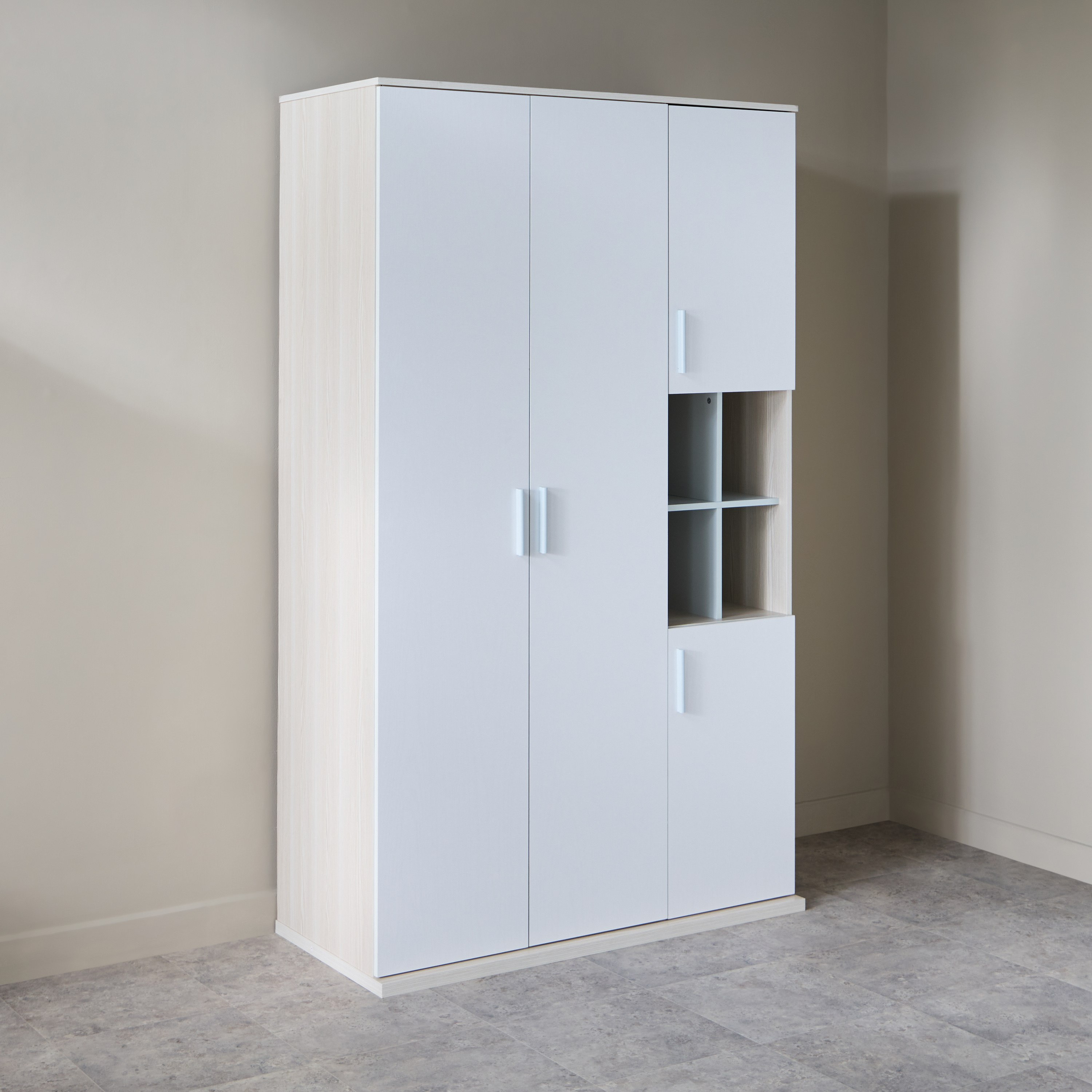 خزانة ملابس 4 أبواب بأرفف مفتوحة - سكاي من موڤو-hbxfurniture-wardrobes-image-10