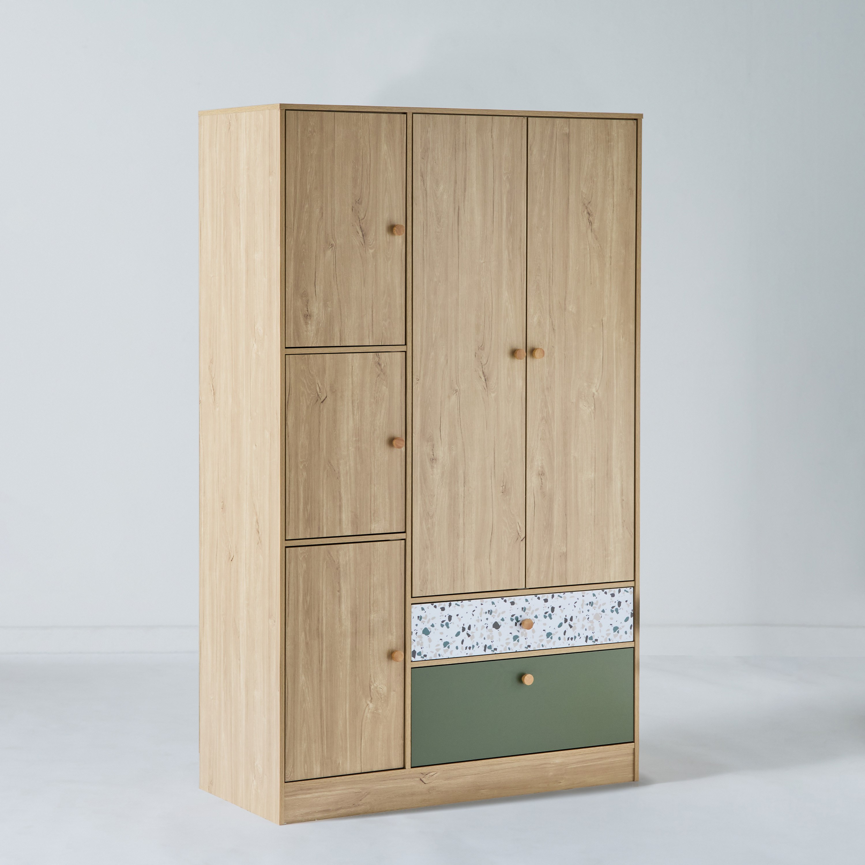 خزانة ملابس 5 أبواب مع درجين - فيرن من موڤو-hbxfurniture-wardrobes-image-13