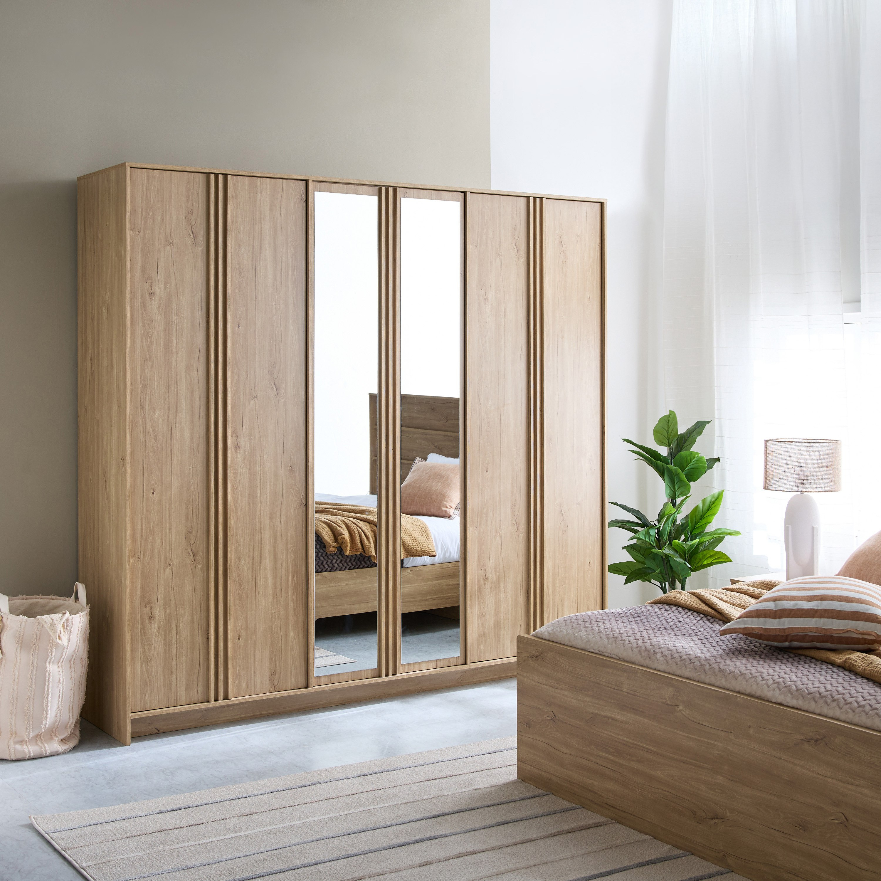 Movo Dynasty 6-Door Wardrobe with 2 Drawers and Mirror-PROMO_HB_SA_HBX10_TH1000_NEW_031025-image-9