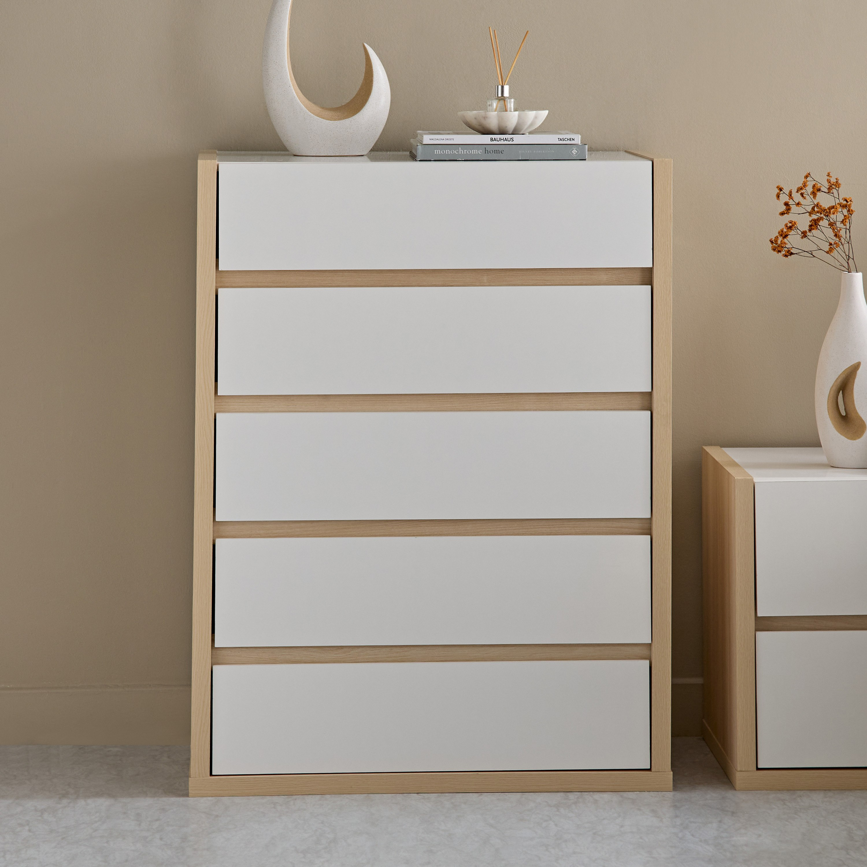 Artisan Chest of 5 Drawers-hbxfurniture-dressersandchests-chestofdrawers-image-2