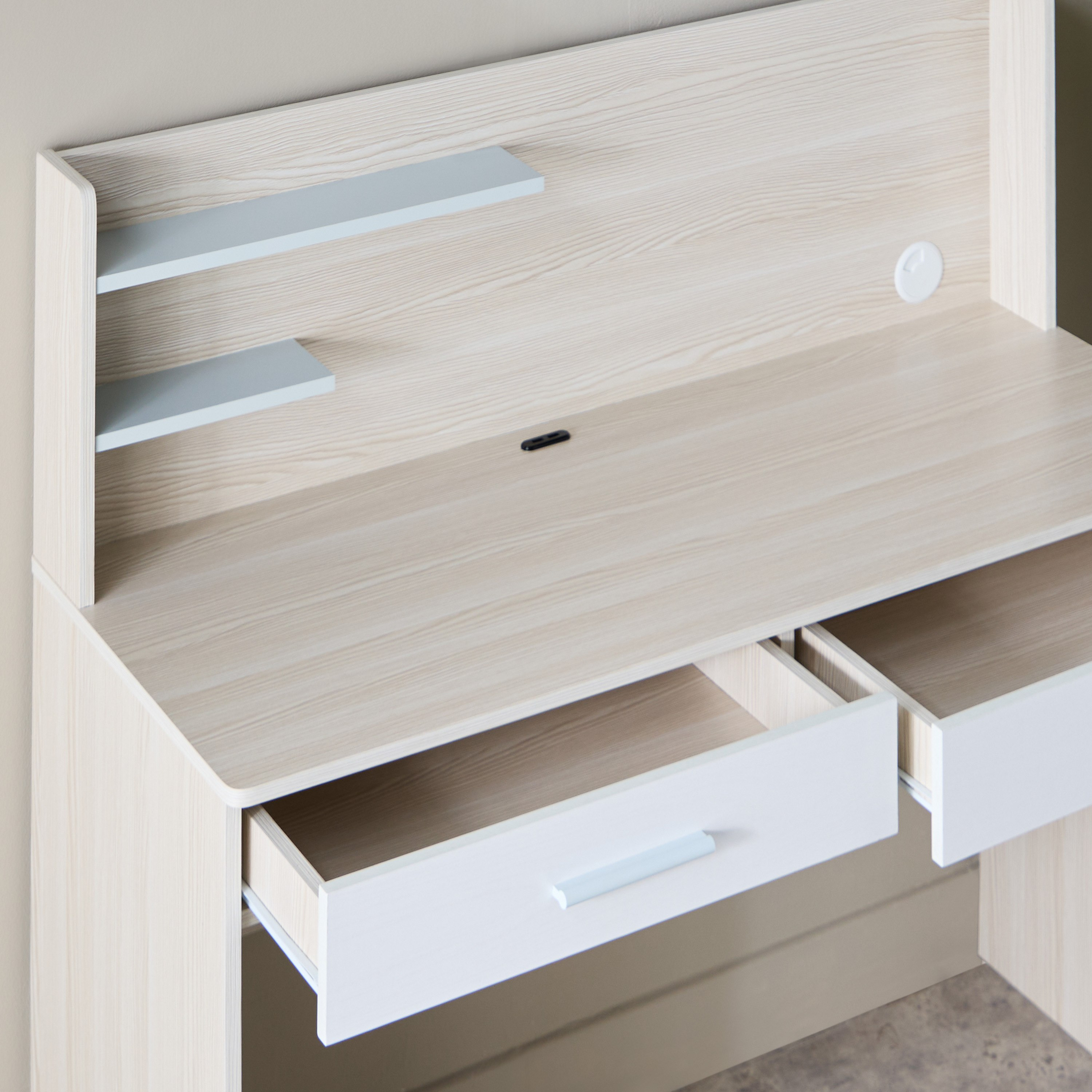 مكتب دراسة بدرجين وخزانة وإضاءة يو إس بي - سكاي من موڤو-hbxfurniture-office-desks-image-5
