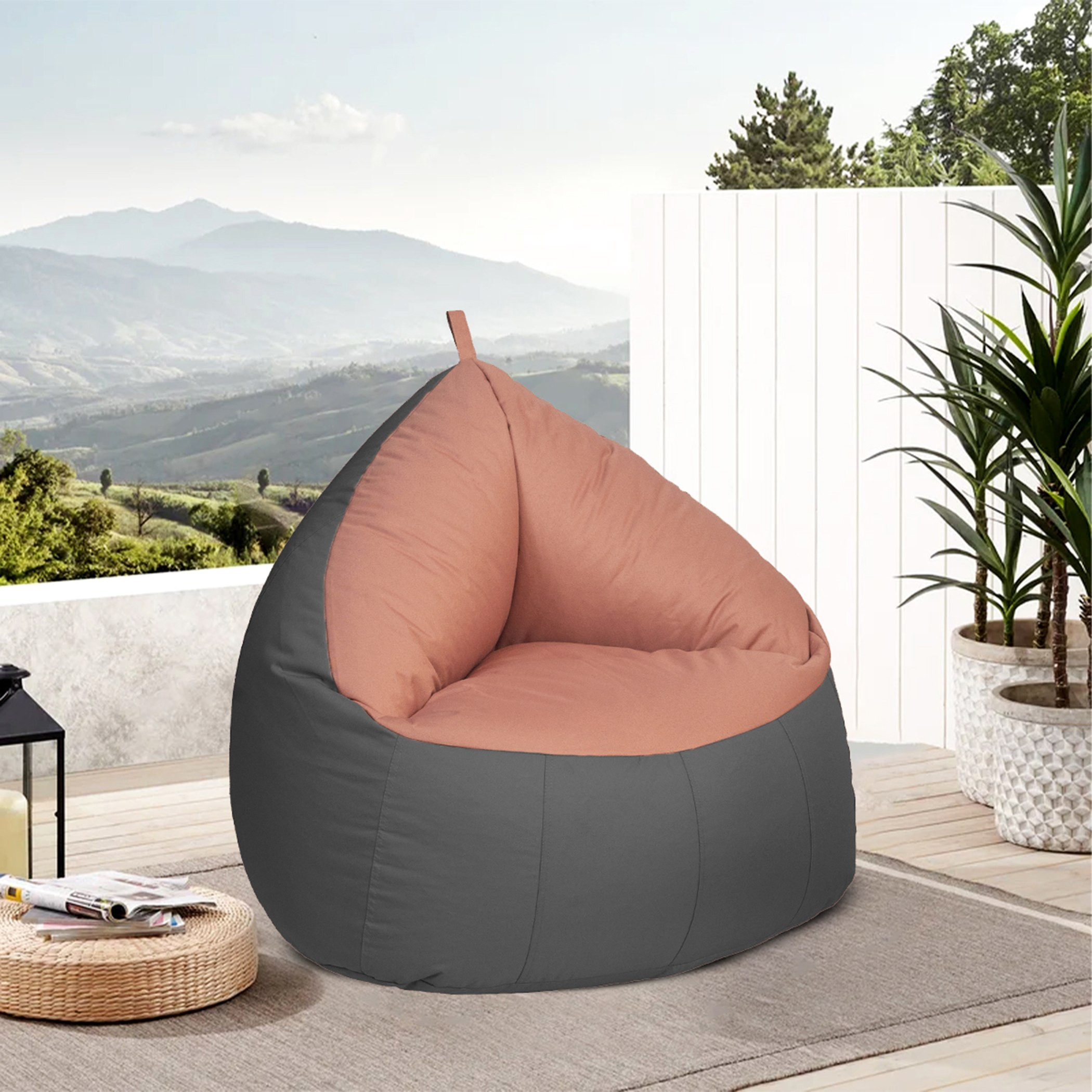 Oxford Chair Bean Bag - 78x81x74 cm-hbxfurniture-kidsroom-kidsbeanbags-image-1