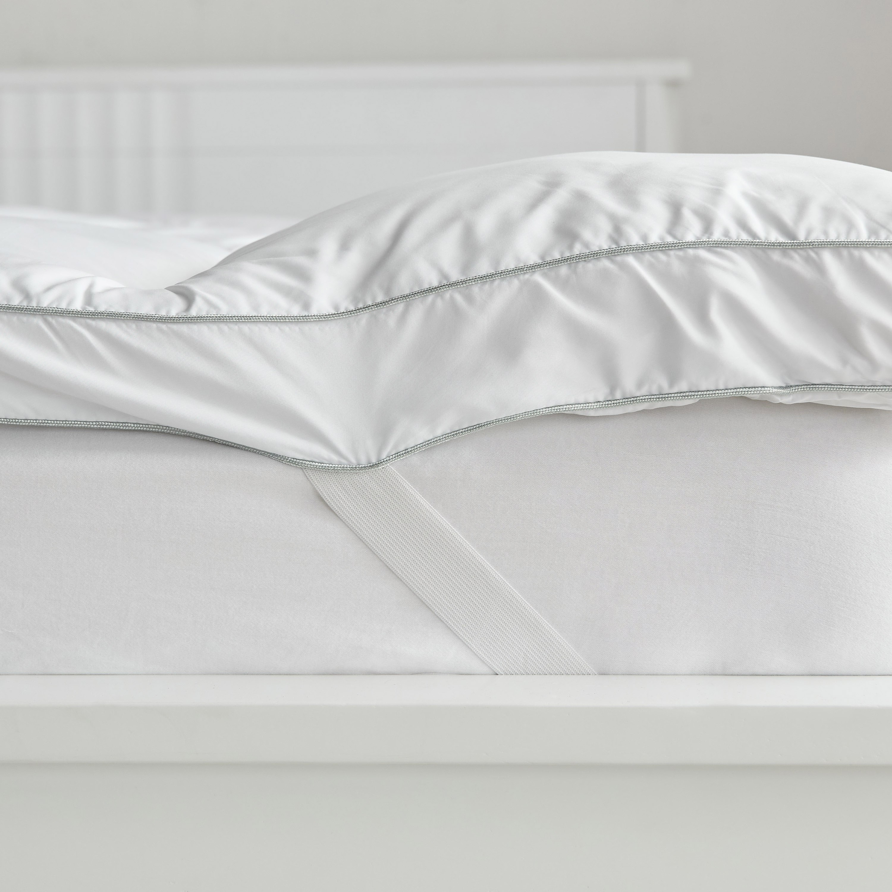 لبادة مرتبة سوبر كينج مايكروفايبر ناعمة من مايكرو فريش - 200×200+6 سم-hbxhomeware-hbxbedroom-image-5