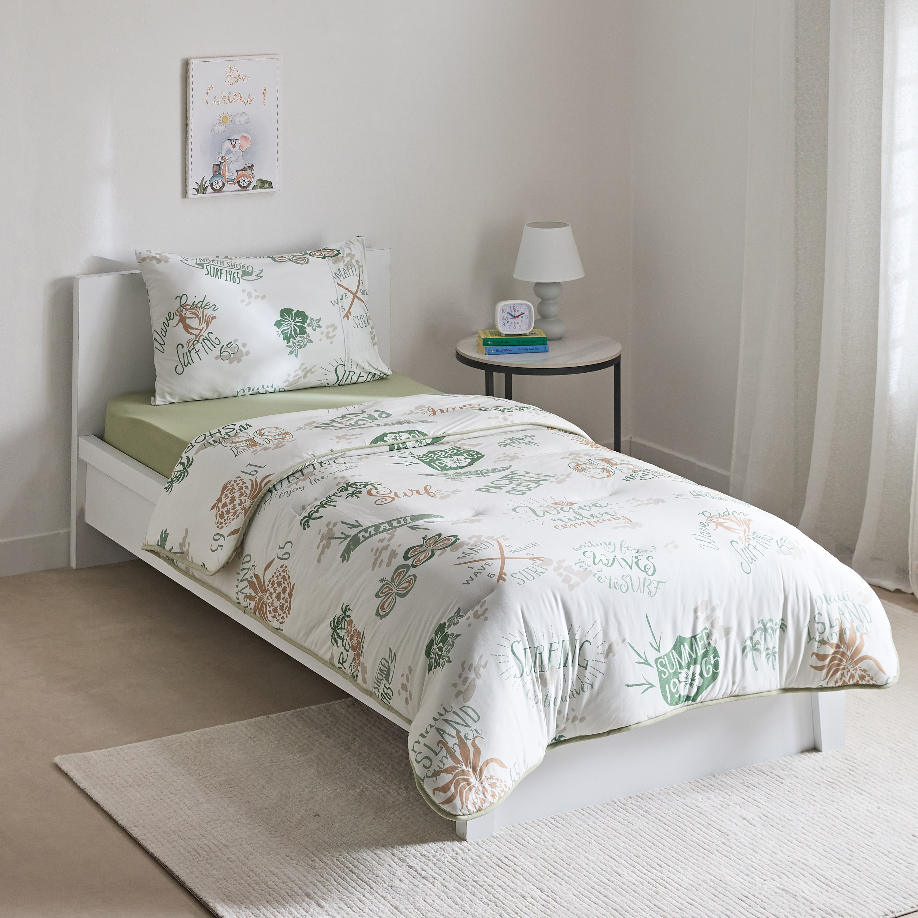 طقم لحاف جيرسي فردي بطبعات من الألياف الدقيقة قطعتين من جوي أدفنشرر - 135x220 سم-hbxhomeware-hbxkidsandyouth-image-2