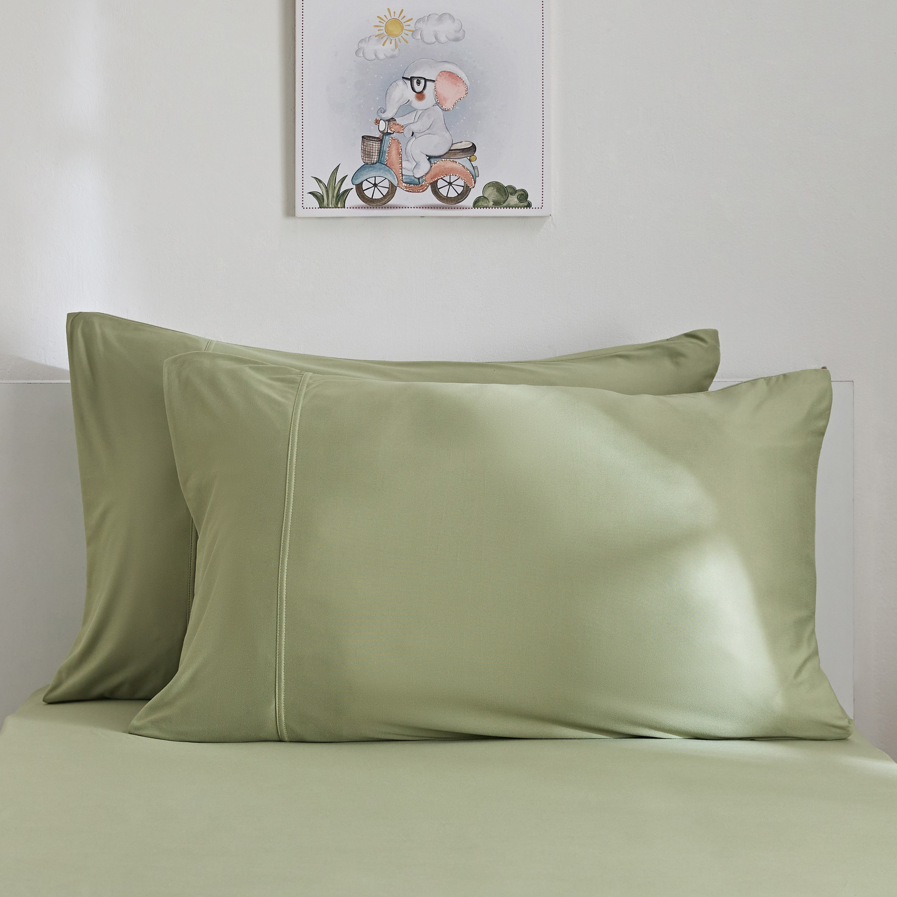 Joy Adventurer Joyful 2-Piece Microfiber Jersey Pillow Cover Set - 50x75 cm-hbxhomeware-hbxkidsandyouth-image-2