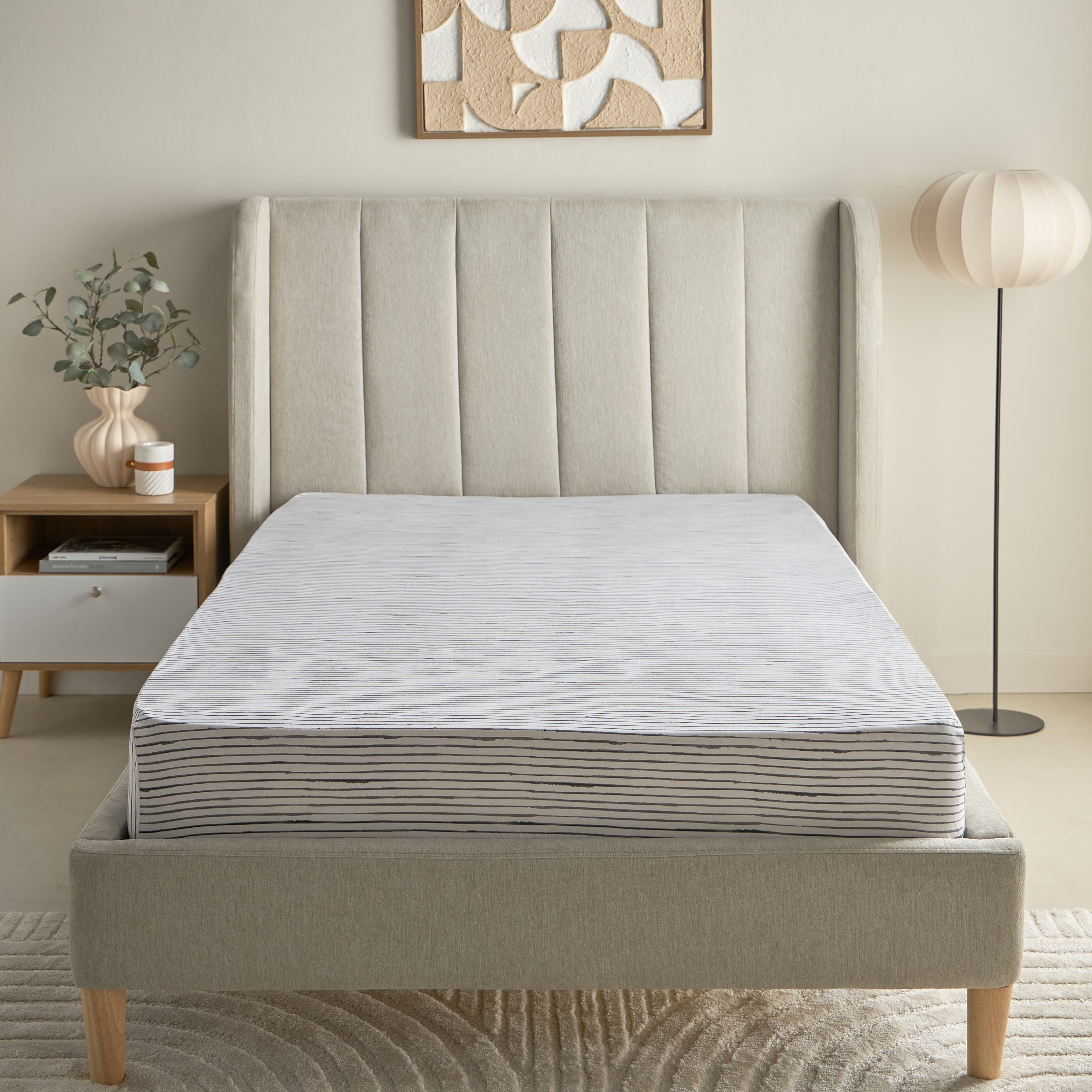 شرشف مطّاطي قطن توين بطبعات لونير من ماديسون - 120x200+25 سم-hbxhomeware-hbxbedroom-image-3