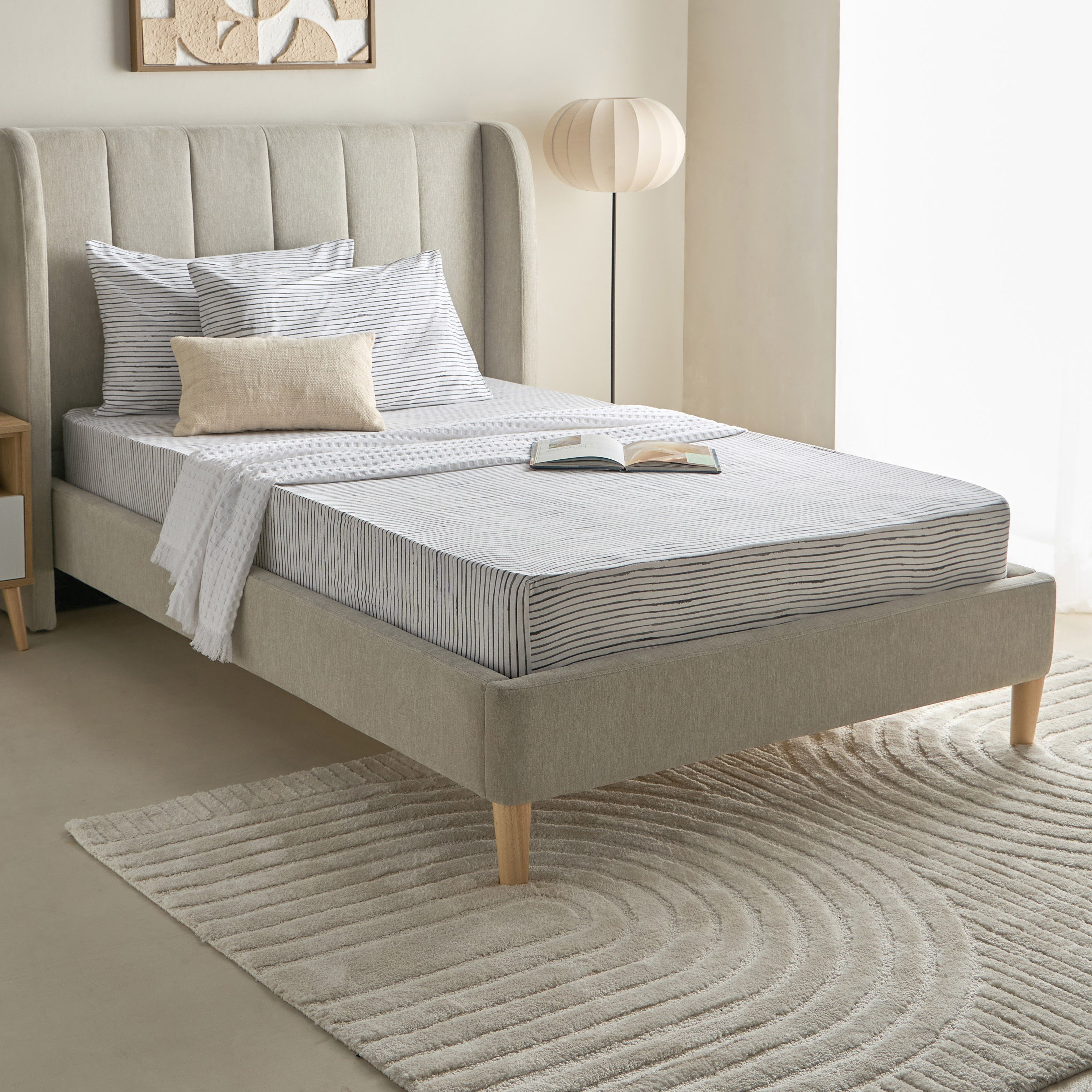 شرشف مطّاطي قطن توين بطبعات لونير من ماديسون - 120x200+25 سم-hbxhomeware-hbxbedroom-image-8