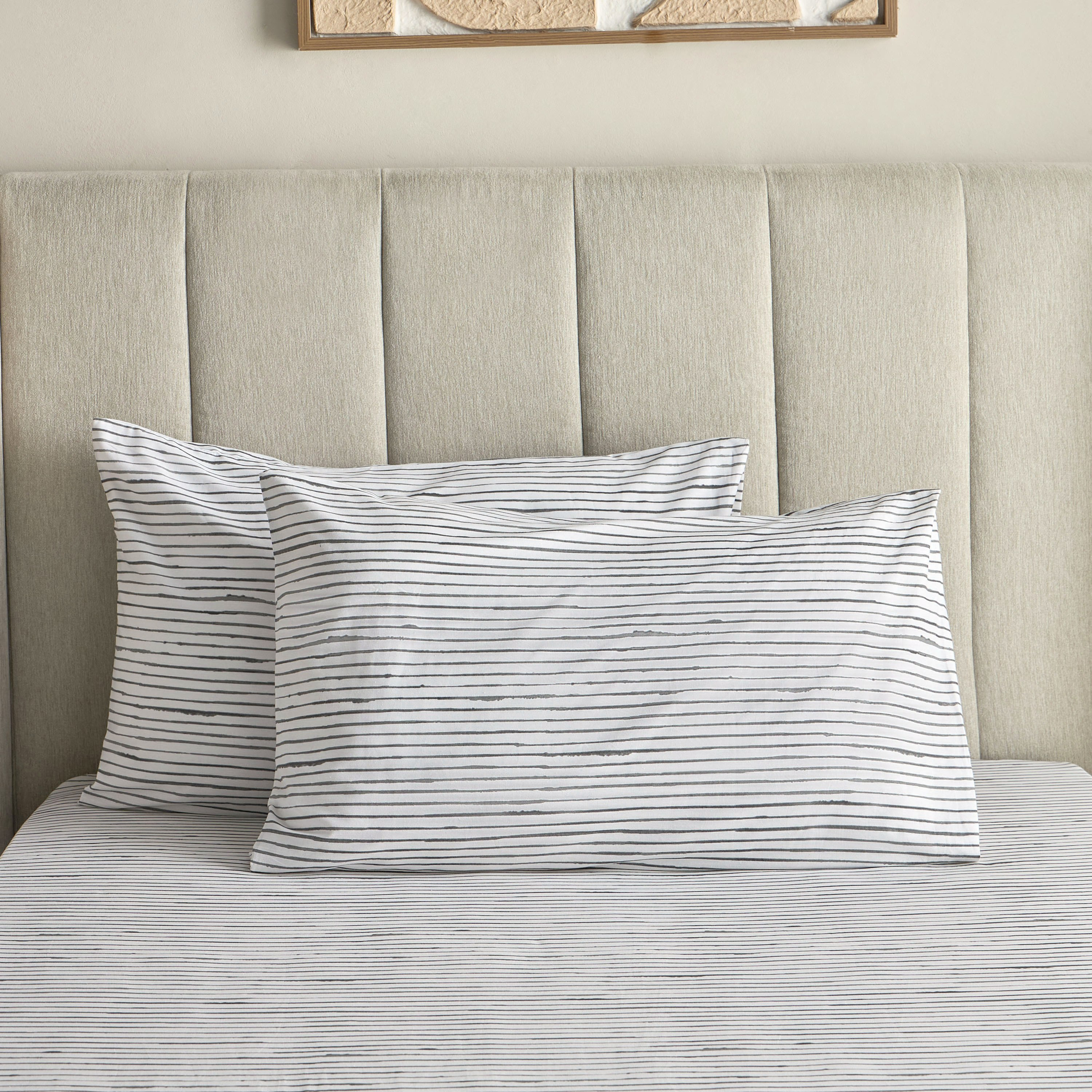 طقم أغطية وسائد قطن بطبعات من قطعتين من ماديسون لونير - 50x75 سم-hbxhomeware-hbxbedroom-image-2