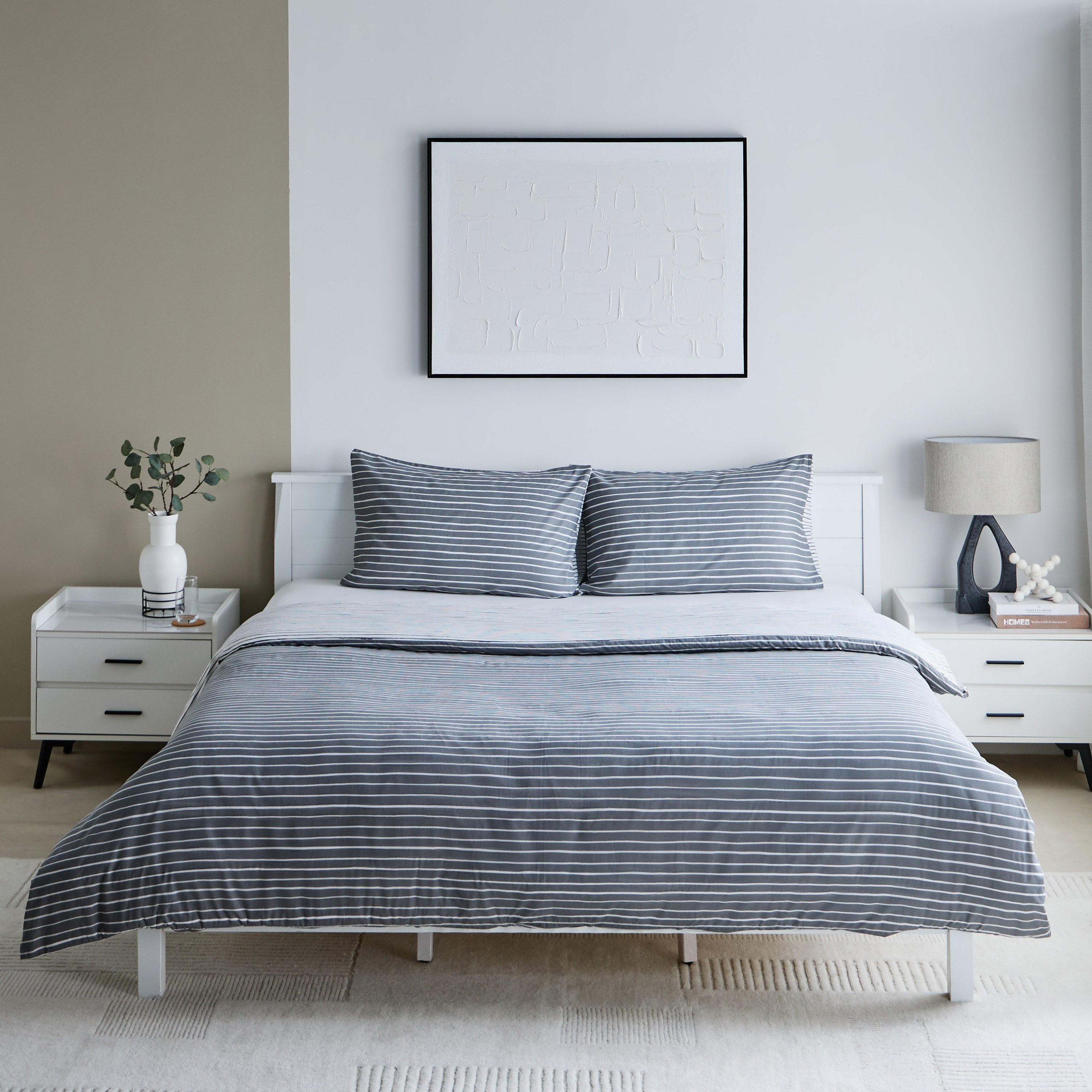 طقم غطاء لحاف مبطّن كينج قطن 3 قطع بطبعات من ماديسون لونير - 220x220 سم-hbxhomeware-hbxbedroom-image-3