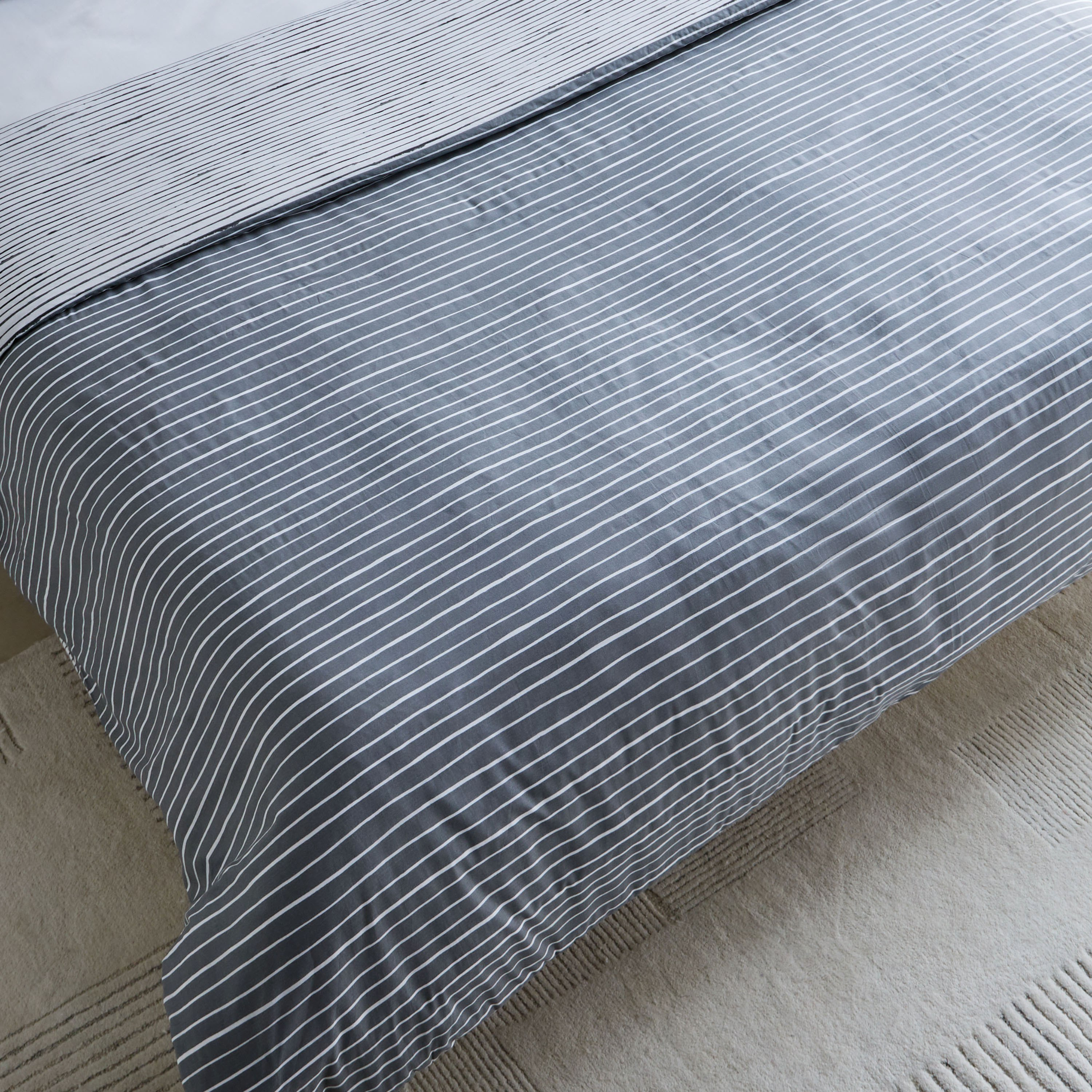 طقم غطاء لحاف مبطّن كينج قطن 3 قطع بطبعات من ماديسون لونير - 220x220 سم-hbxhomeware-hbxbedroom-image-5