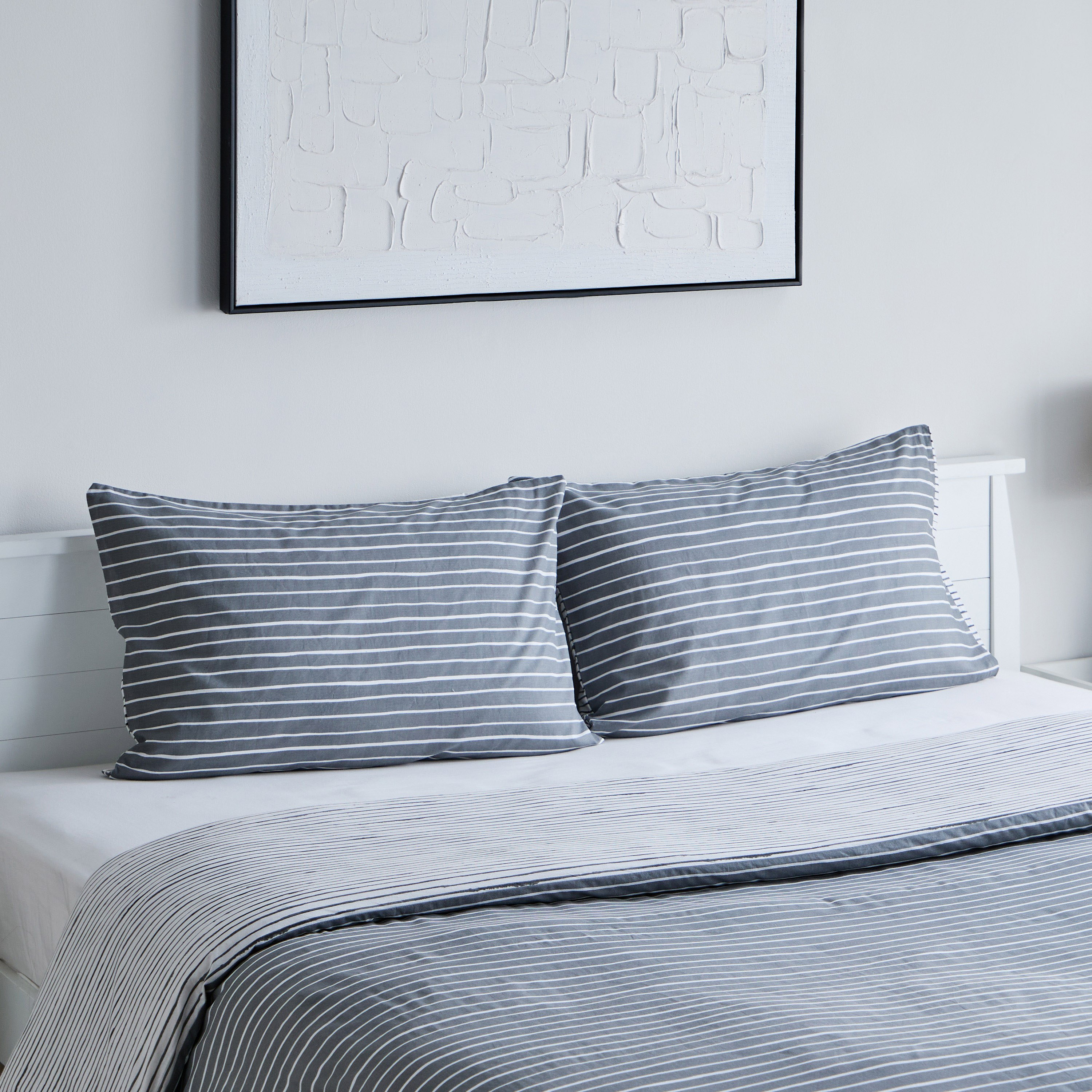 طقم غطاء لحاف مبطّن قطن سوبر كينج بطبعات 3 قطع ليونير من ماديسون - 240x220 سم-hbxhomeware-hbxbedroom-image-1