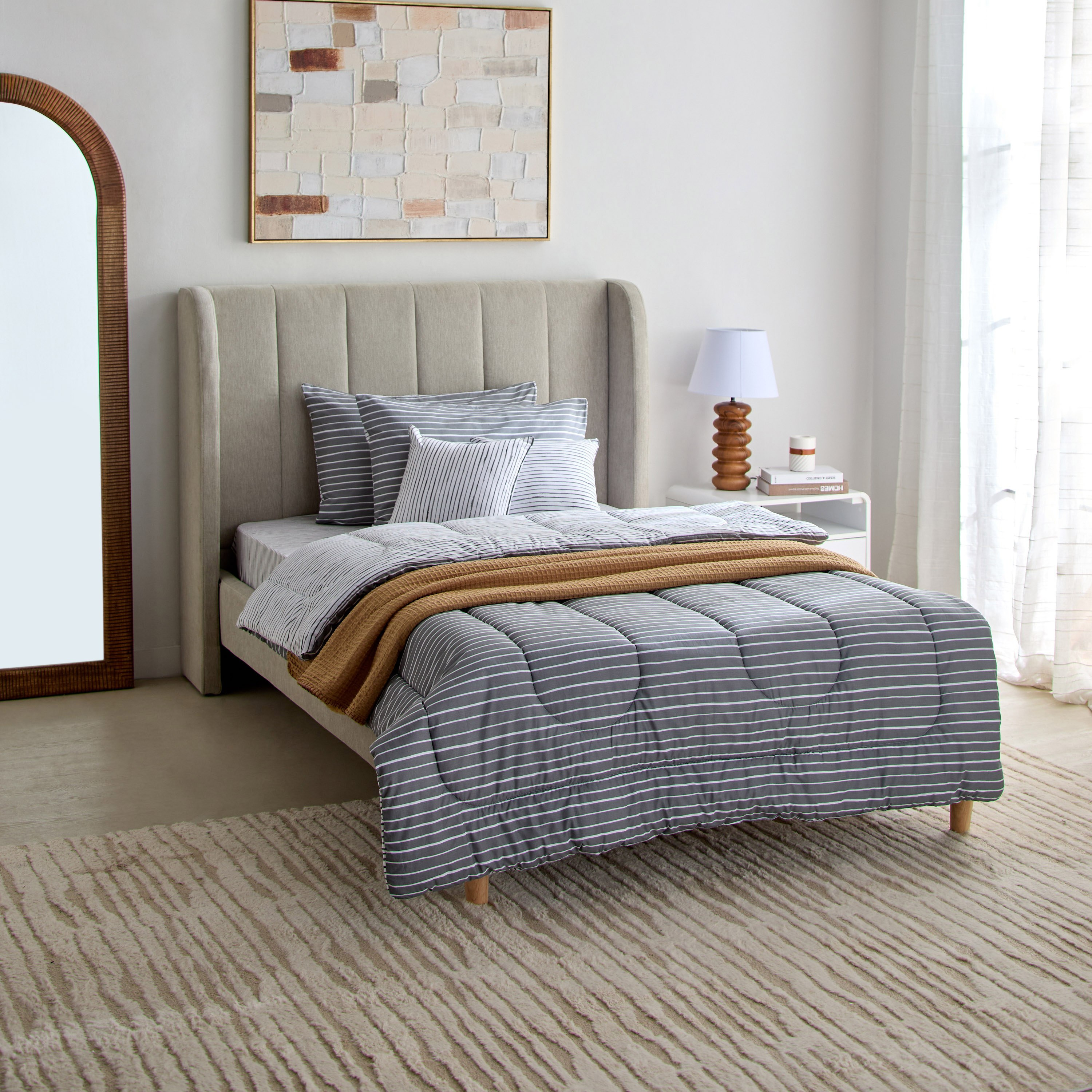 طقم لحاف توين قطن بايب بطبعات 5 قطع من ماديسون لونير - 160x220 سم-hbxhomeware-hbxbedroom-image-10