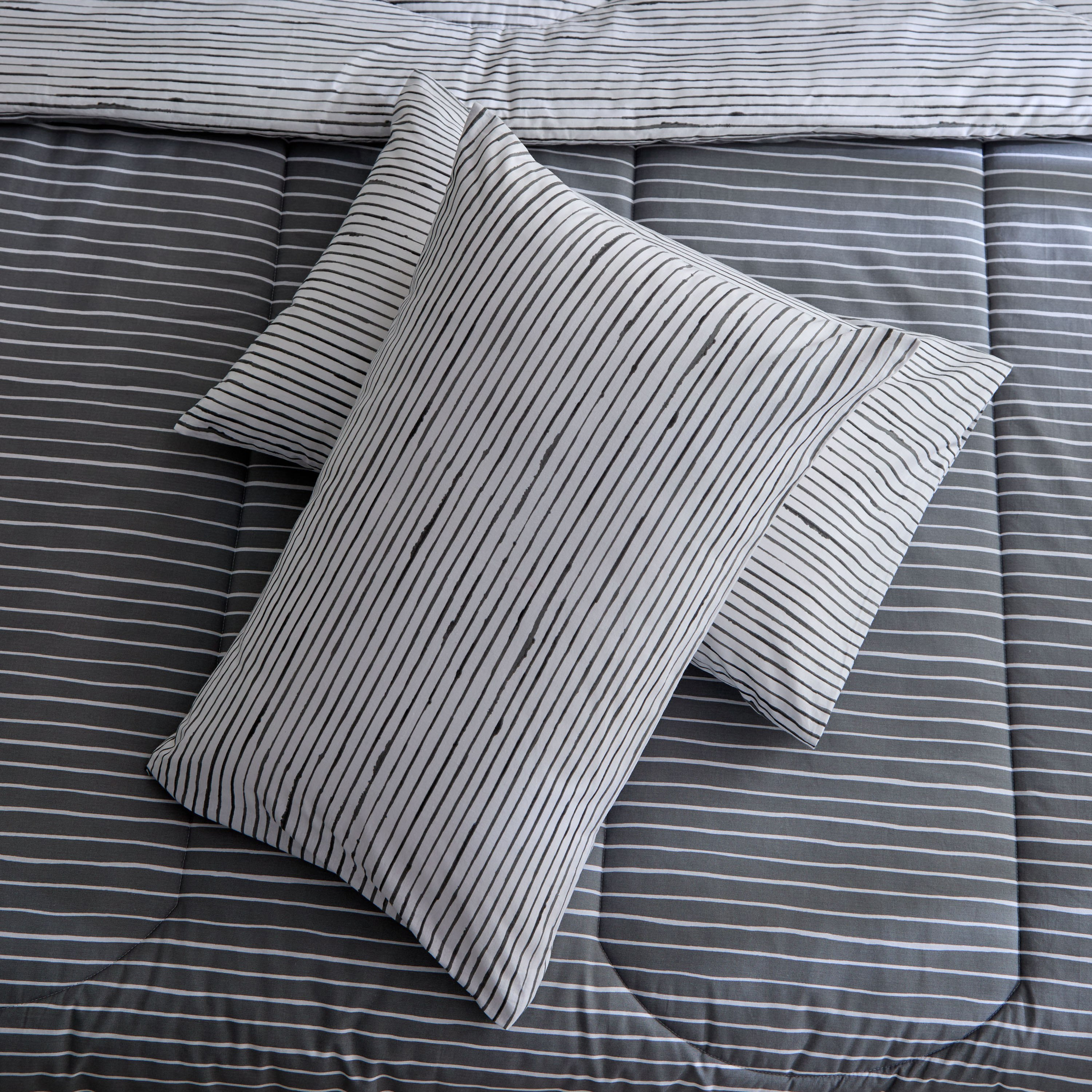 طقم لحاف كينج قطن بايب بطبعات 7 قطع من ماديسون لونير - 220x240 سم-hbxhomeware-hbxbedroom-image-7