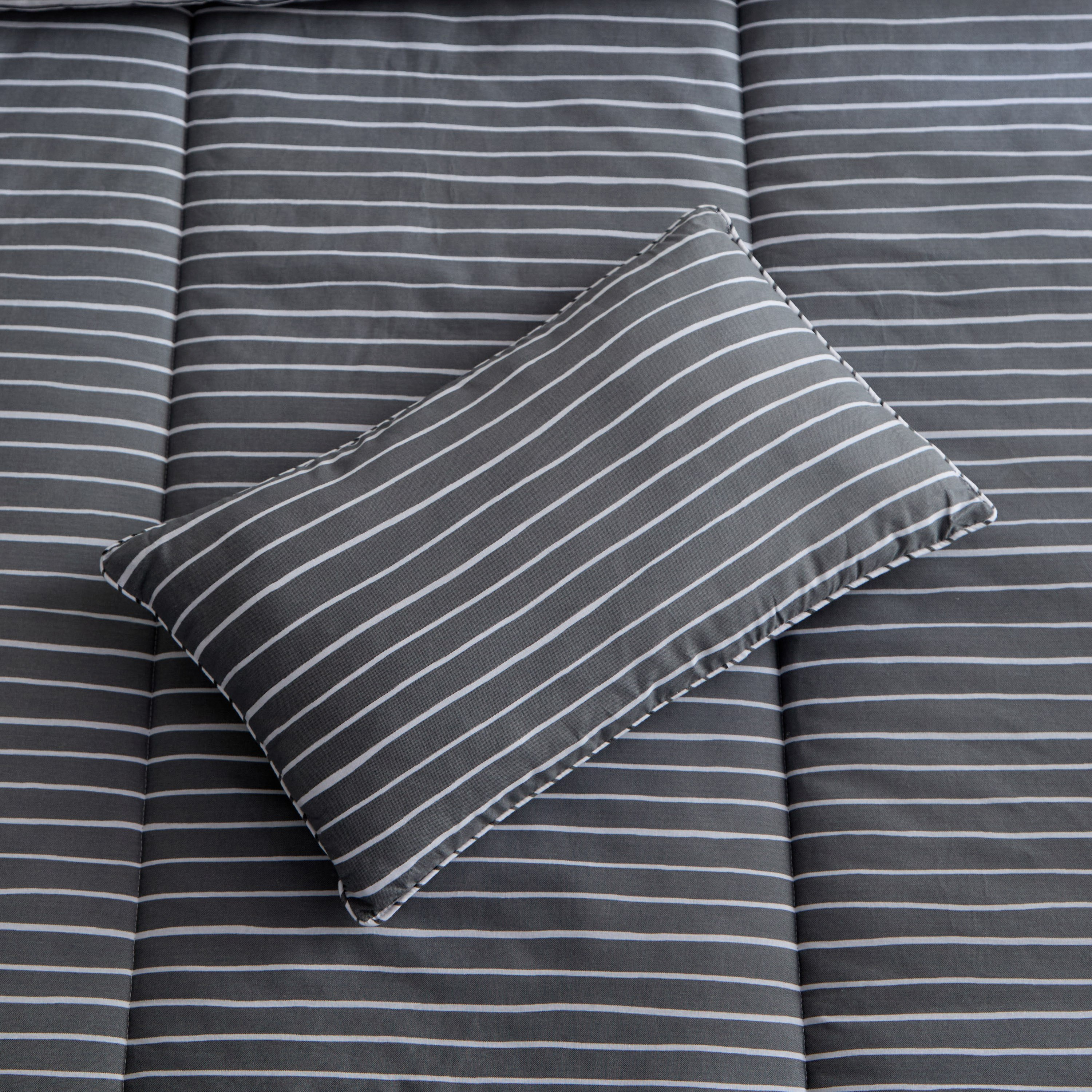 طقم لحاف سوبر كينج قطن بايب بطبعات 9 قطع من ماديسون لونير - 240x240 سم-hbxhomeware-hbxbedroom-image-9