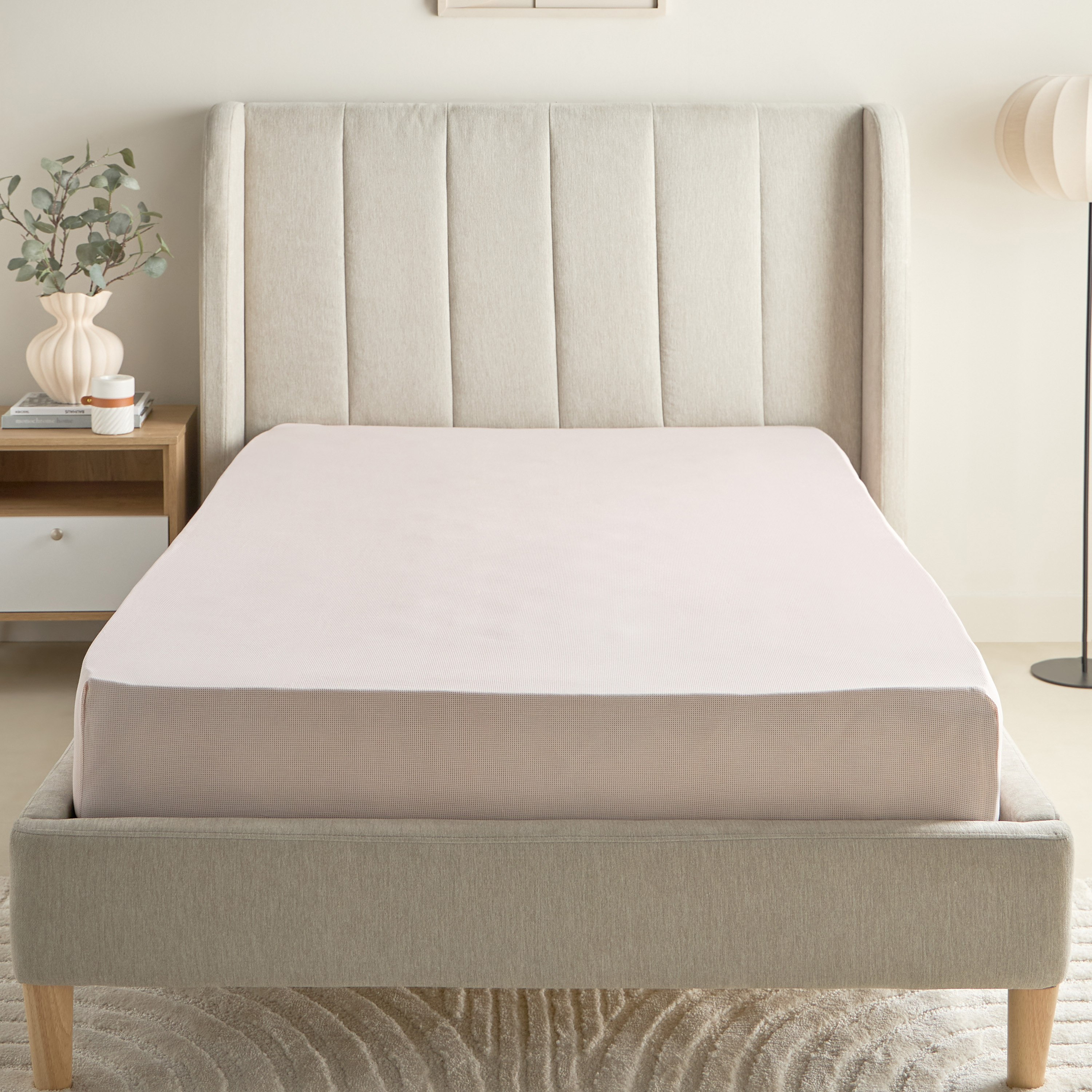 Madison Florsy Printed Cotton Twin Fitted Sheet - 120x200+25 cm-hbxhomeware-hbxbedroom-image-3
