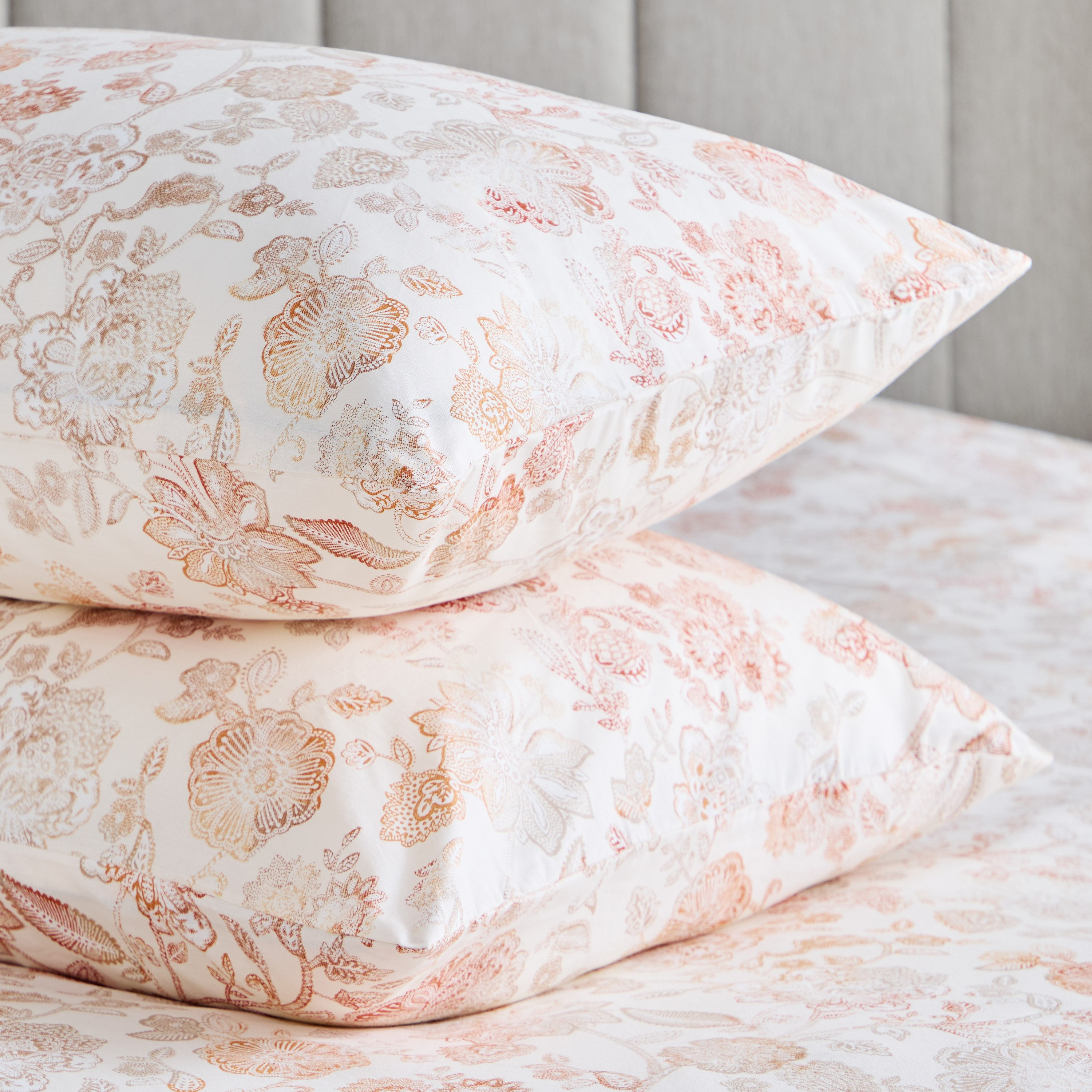طقم غطاء لحاف مبطن كينج قطن بطبعات 3 قطع فلورسي من ماديسون - 220x220 سم-hbxhomeware-hbxbedroom-image-7
