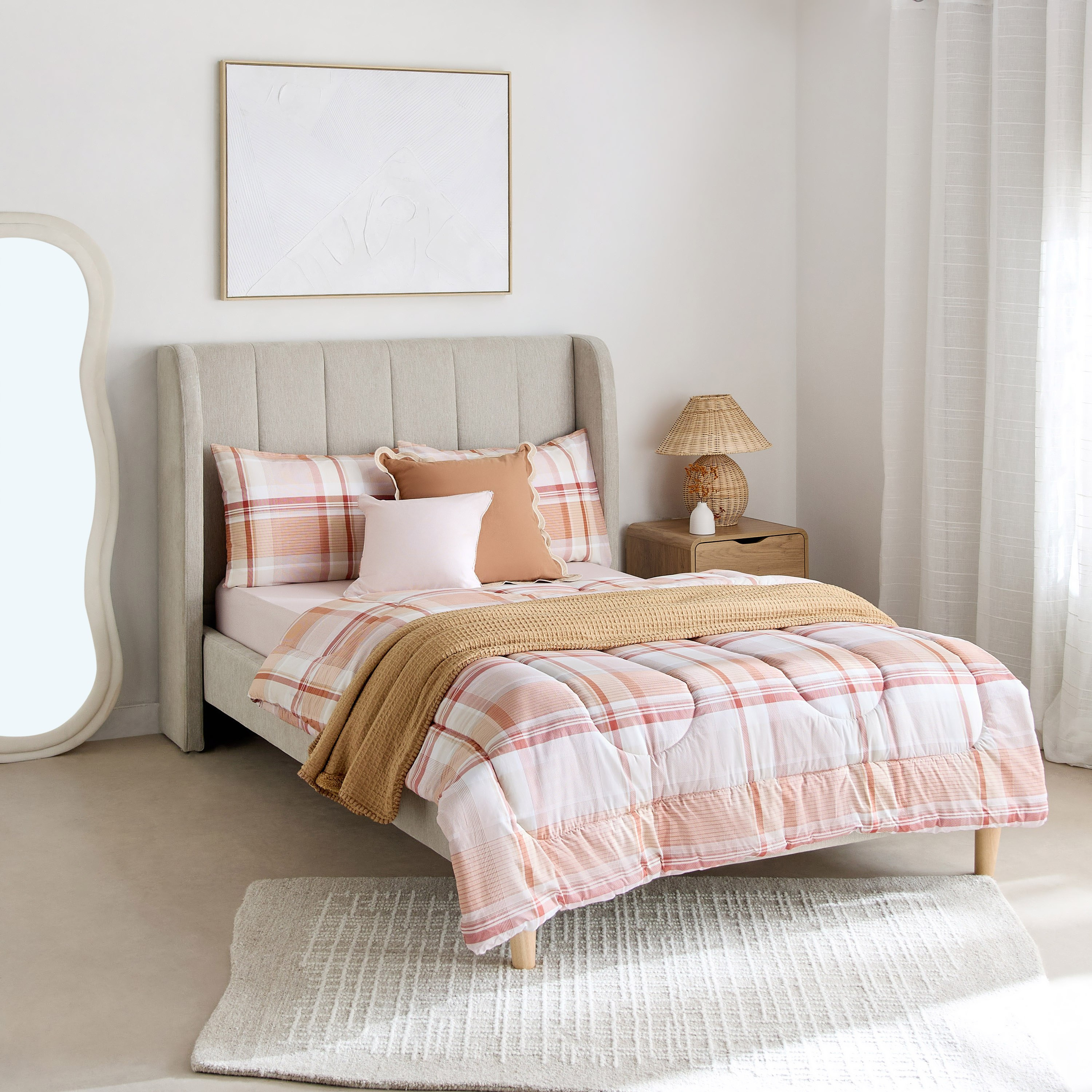 مجموعة لحاف توين قطن بايب بطبعات 5 قطع هازل من ماديسون - 160x220 سم-hbxhomeware-hbxbedroom-image-2