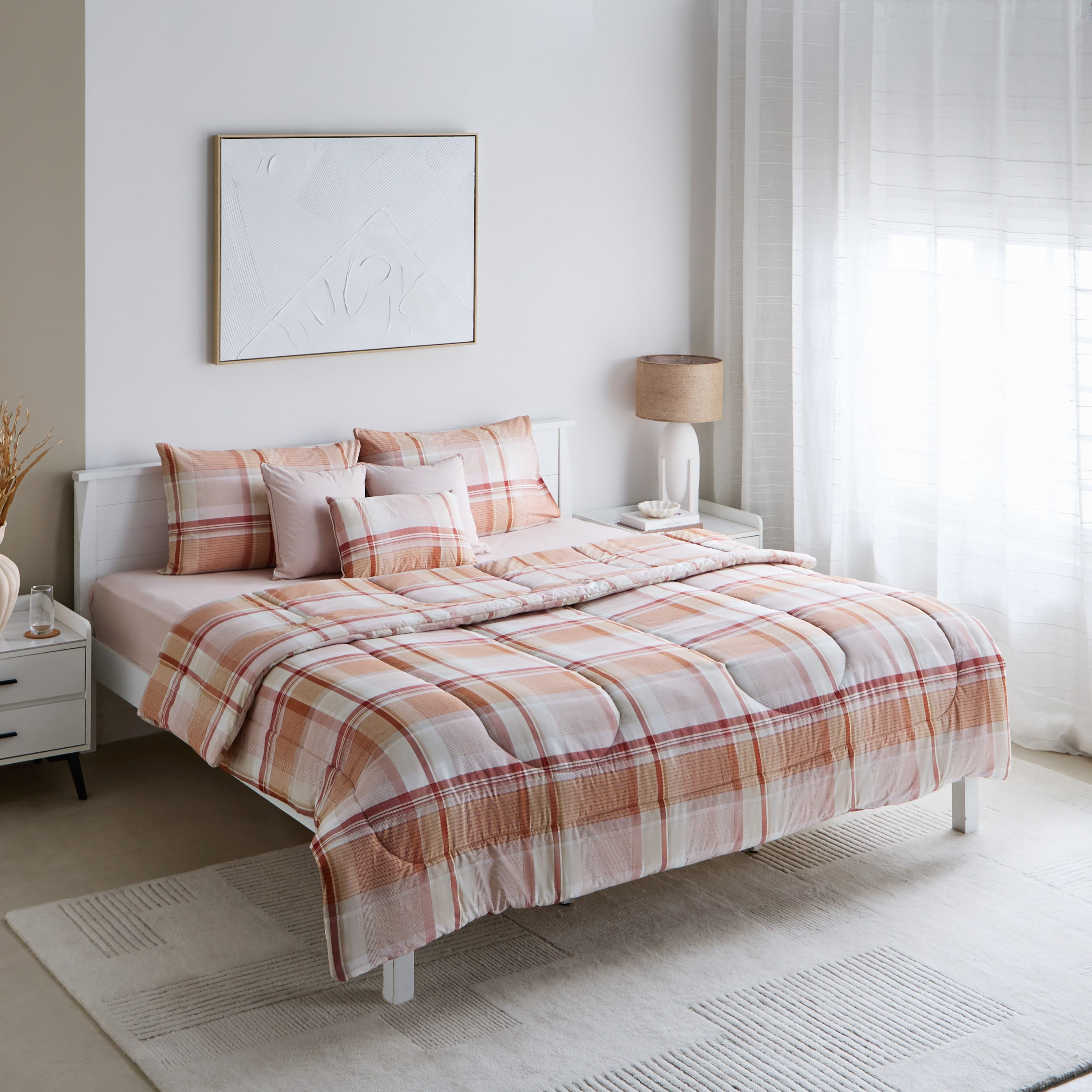 طقم لحاف كينج قطن 7 قطع بطبعات هازل من ماديسون- 220x240 سم-hbxhomeware-hbxbedroom-image-2