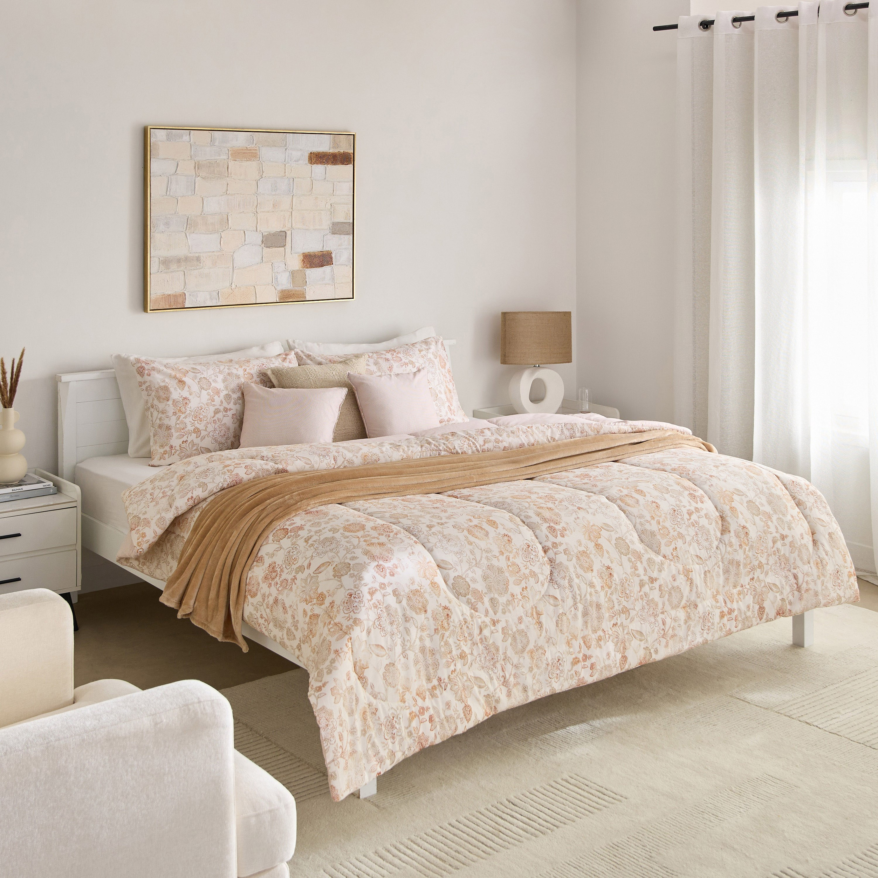 Madison Florsy 5-Piece Printed Cotton King Comforter Set - 220x240 cm-hbxhomeware-hbxbedroom-image-10