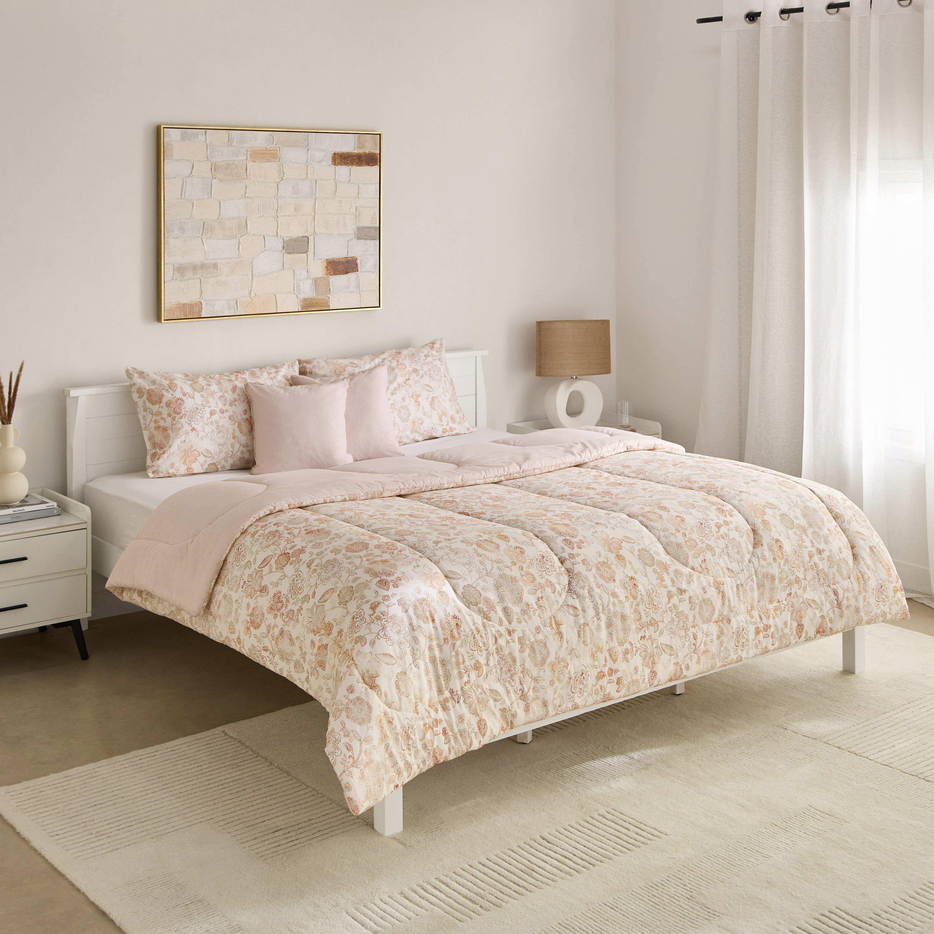 Madison Florsy 5-Piece Printed Cotton King Comforter Set - 220x240 cm-hbxhomeware-hbxbedroom-image-2