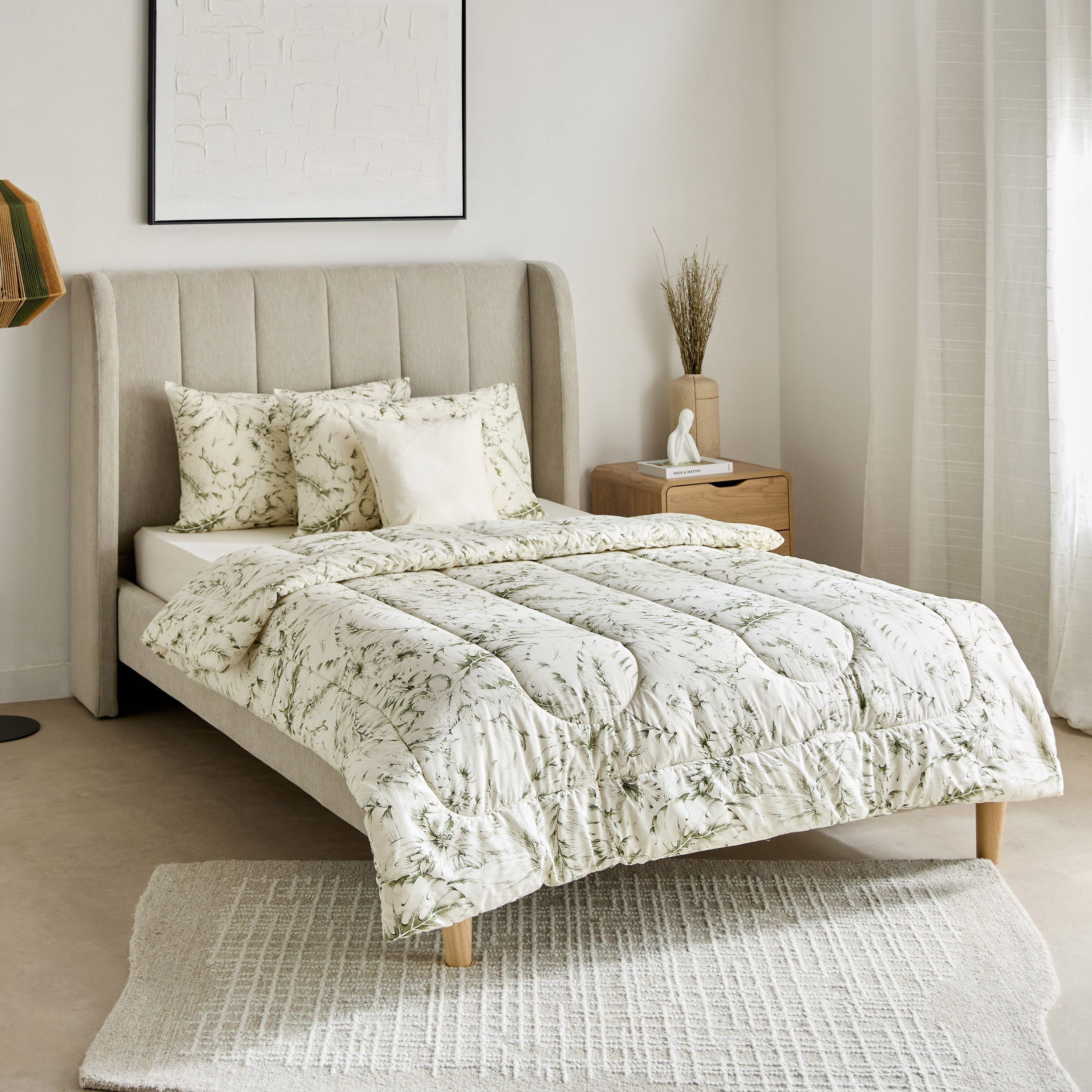 Valencia Cairns 5-Piece BIAB Printed Cotton Twin Comforter Set - 160x220 cm-hbxhomeware-hbxbedroom-image-2