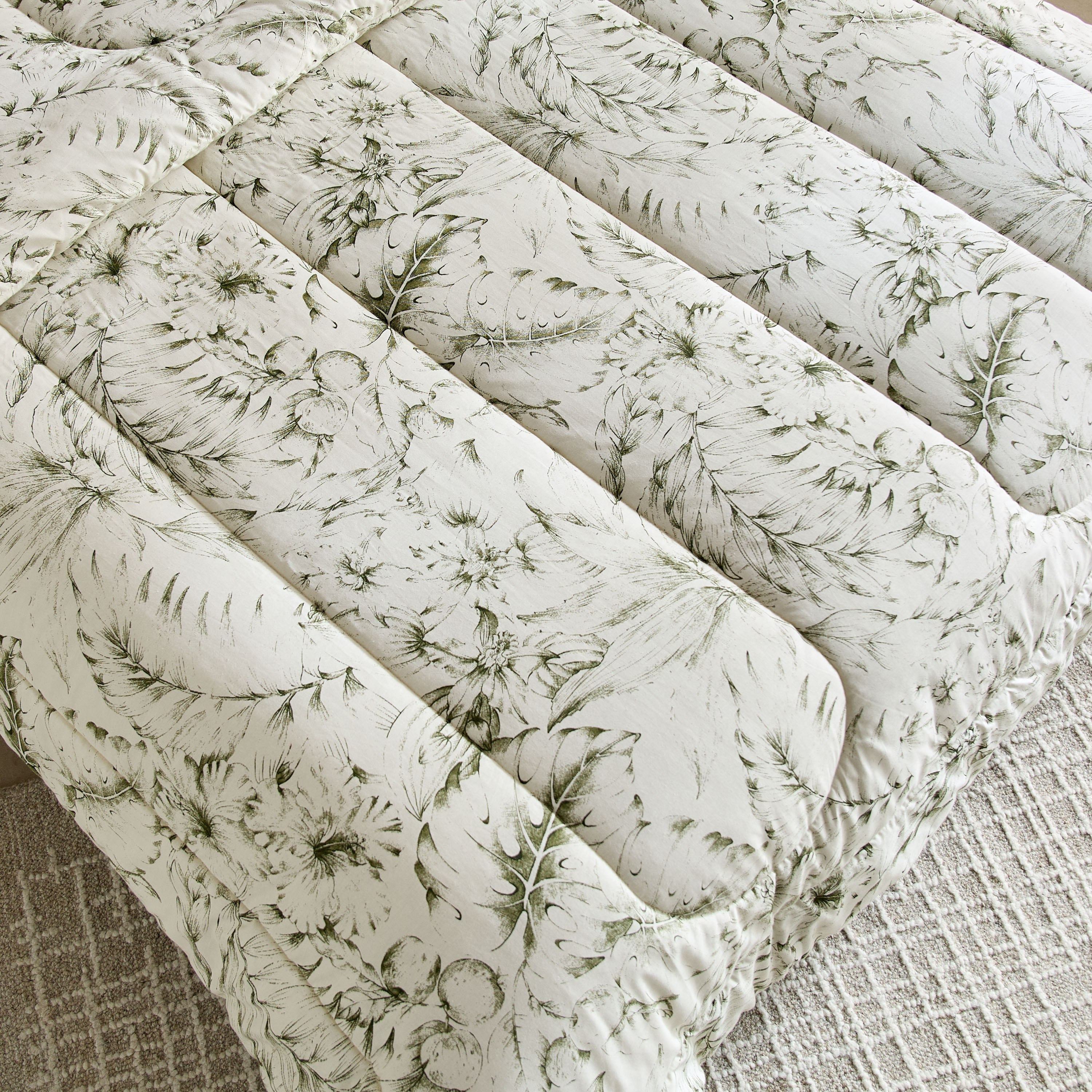 Valencia Cairns 5-Piece BIAB Printed Cotton Twin Comforter Set - 160x220 cm-hbxhomeware-hbxbedroom-image-5