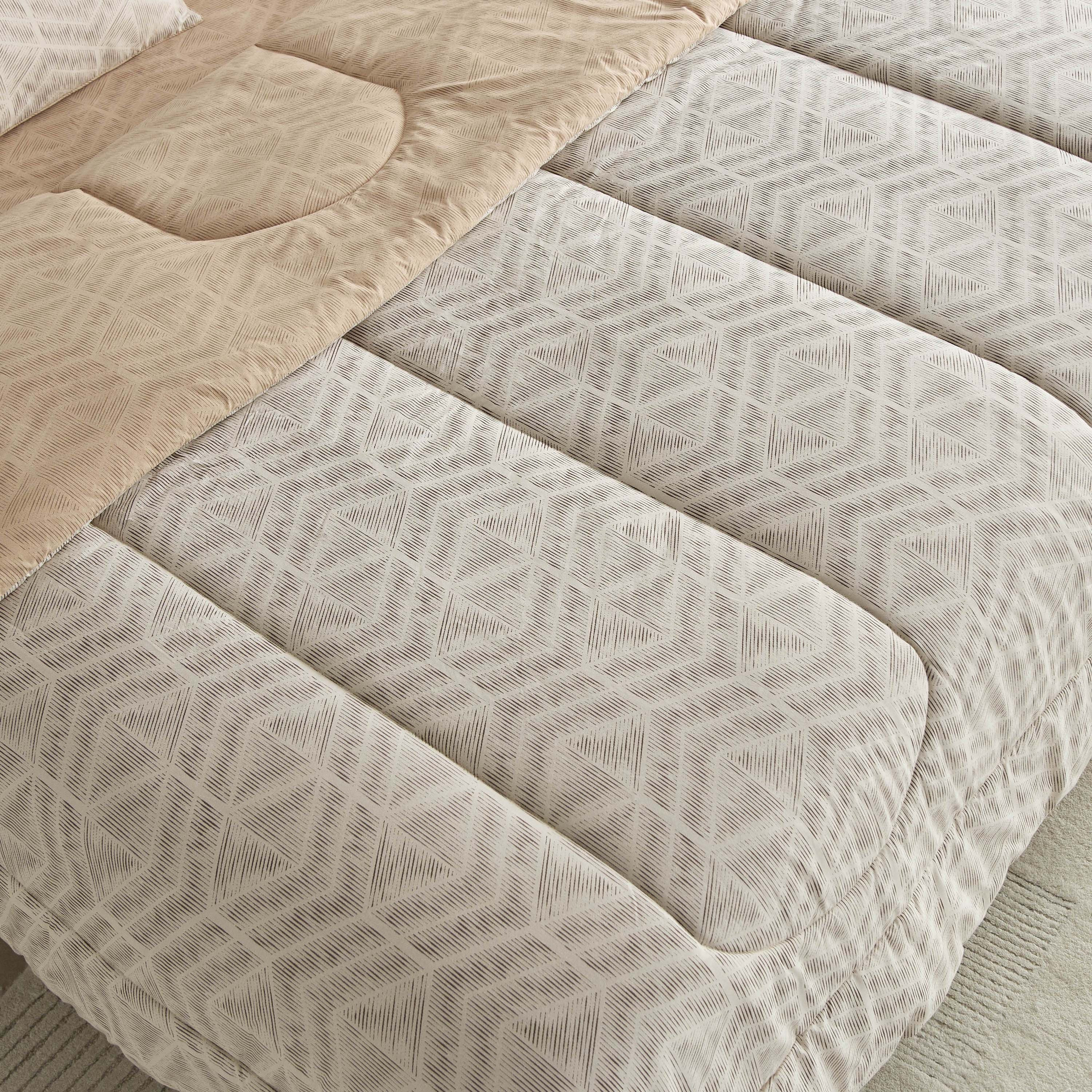 Valencia Lismore 7-Piece Printed Cotton King BIAB Comforter Set - 220x240 cm-hbxhomeware-hbxbedroom-image-4