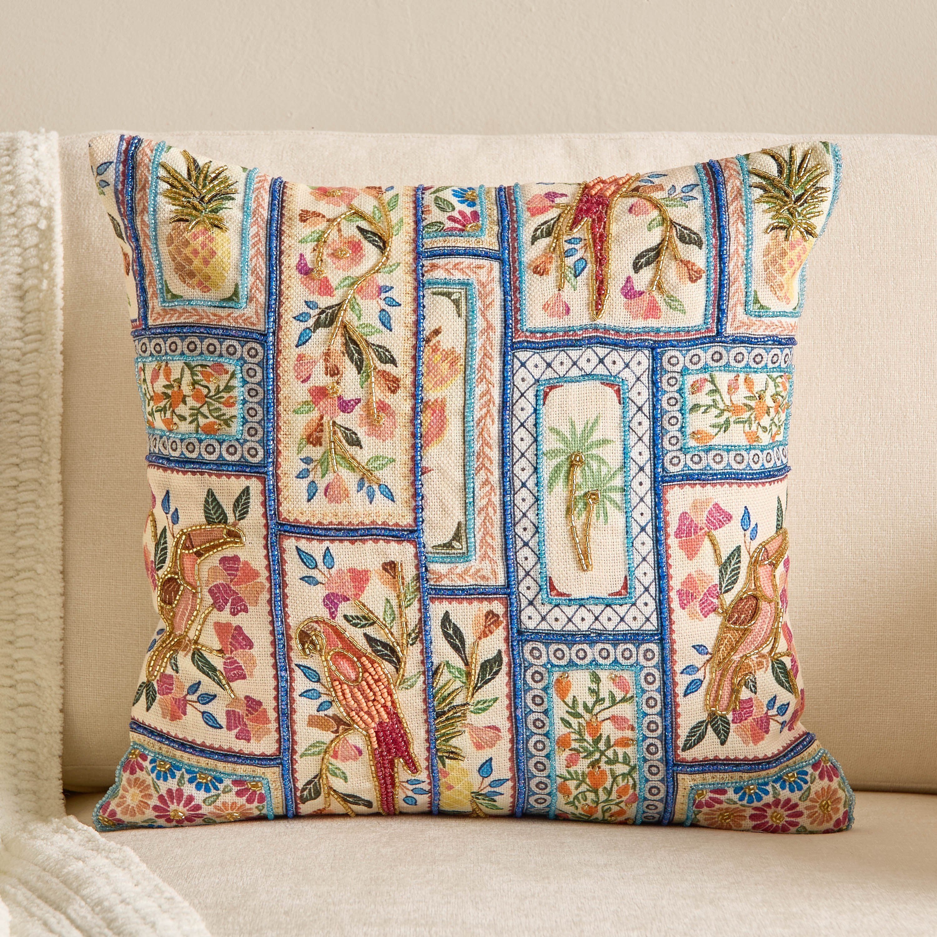 وسادة محشوة شبرا من براكا - 45x45 سم-hbxhomeware-hbxbedroom-image-1
