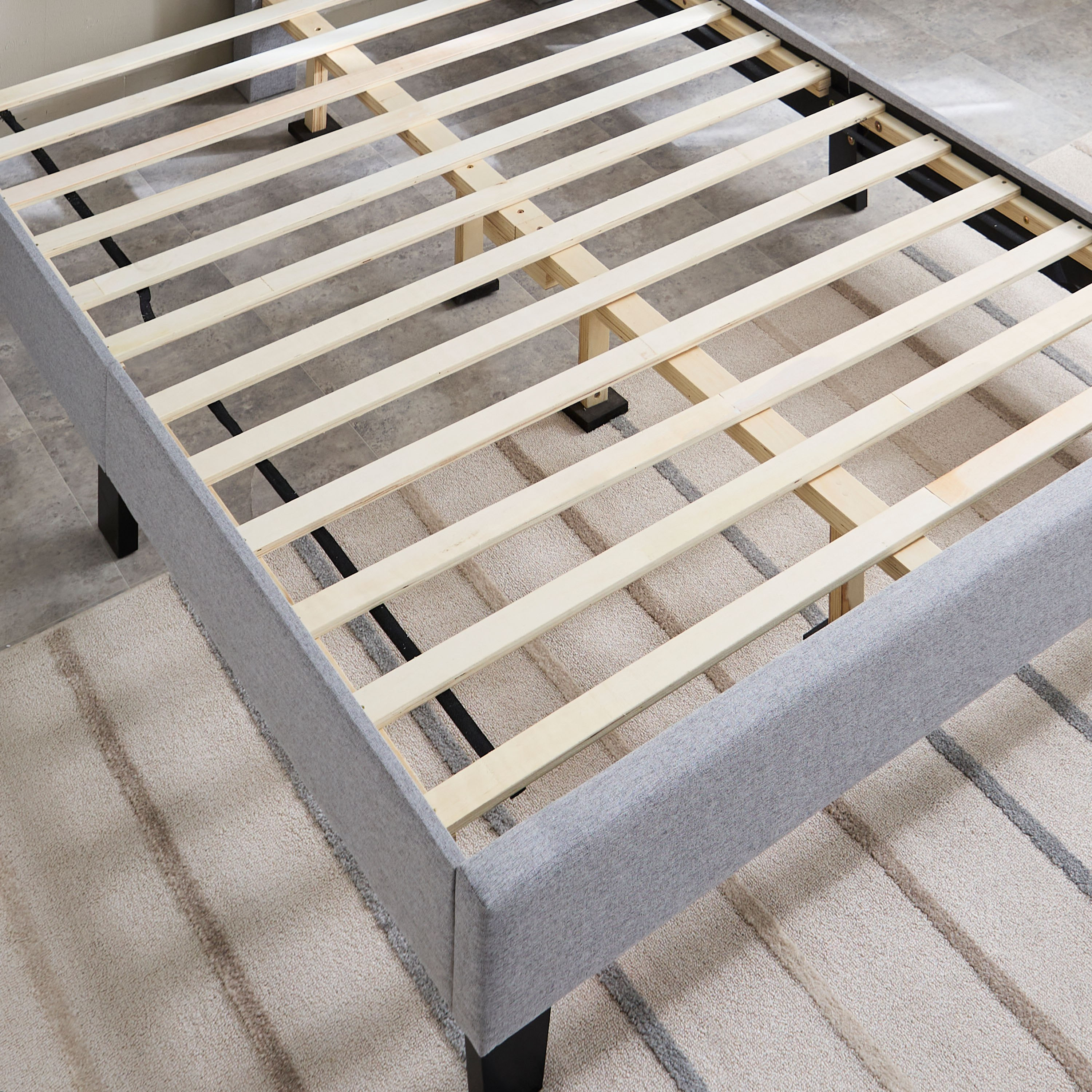 Movo Kulltorp Smart Upholstered Queen Bed - 140x200 cm-hbxbedroom-bedsandbedsets-beds-queen-image-8