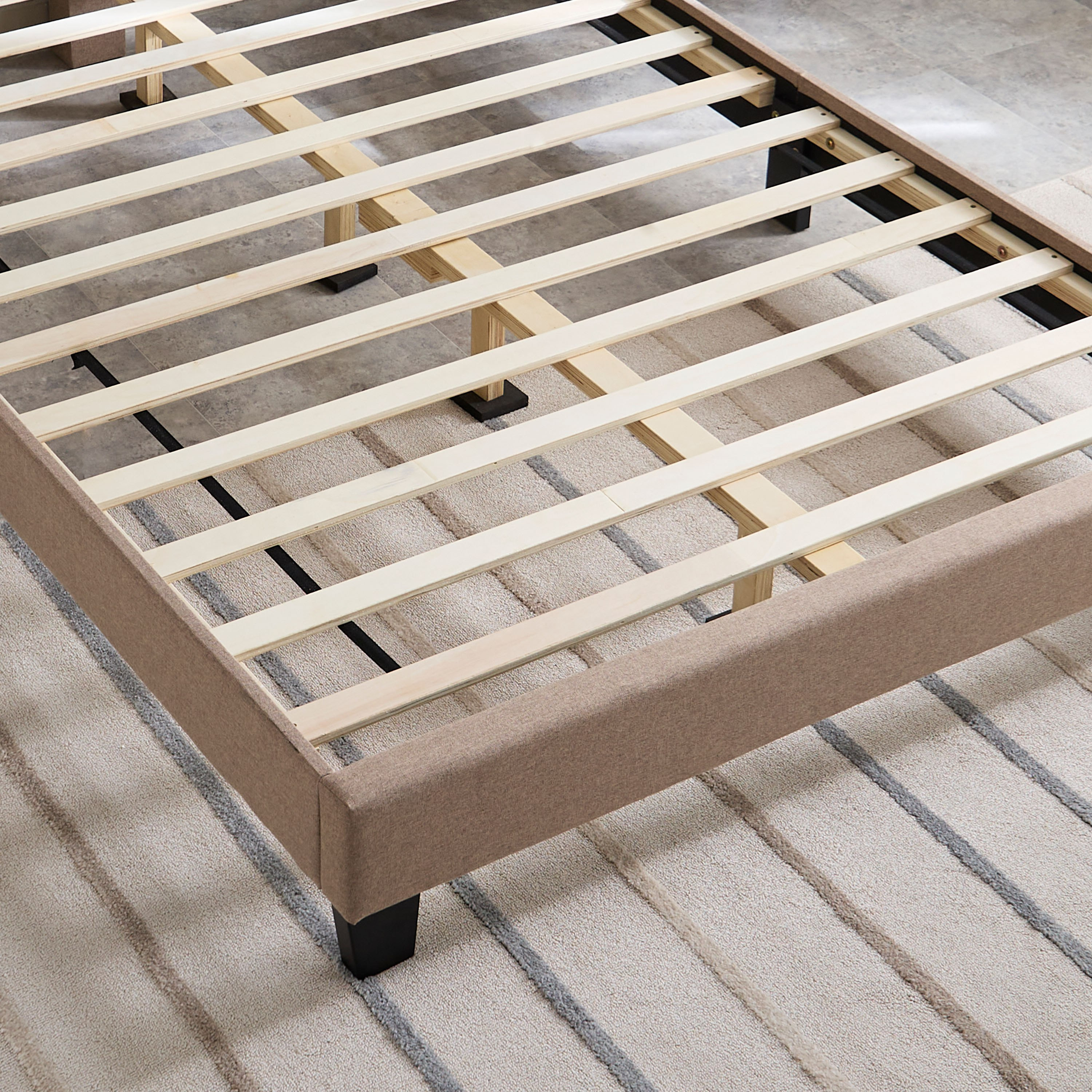 Movo Kulltorp Smart Upholstered Queen Bed - 140x200 cm-hbxbedroom-bedsandbedsets-beds-queen-image-8