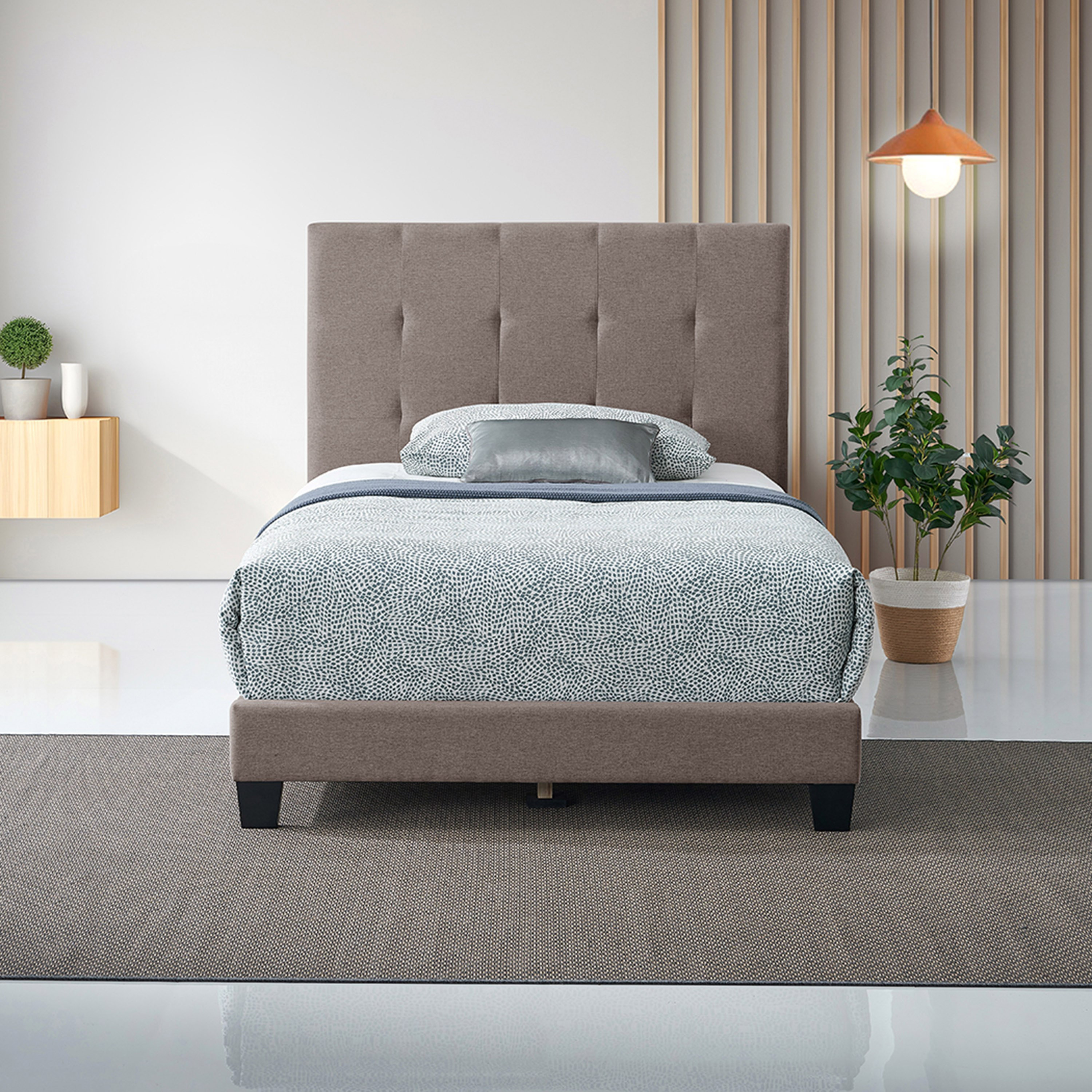 سرير توين ذكي منجّد - كولتورب من موڤو - 120x200 سم-hbxbedroom-bedsandbedsets-upholsteredbeds-twin-image-1