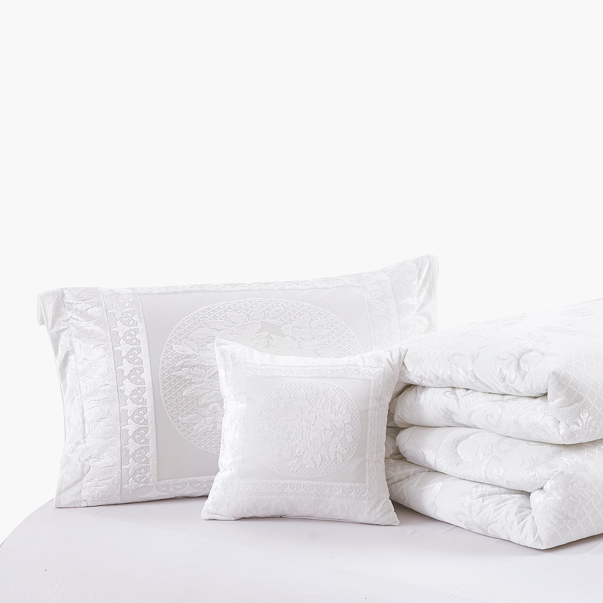 Erie 6-Piece Chenille Jacquard BIAB King Comforter Set - 220x240 cm-hbxhomeware-hbxbedroom-image-4
