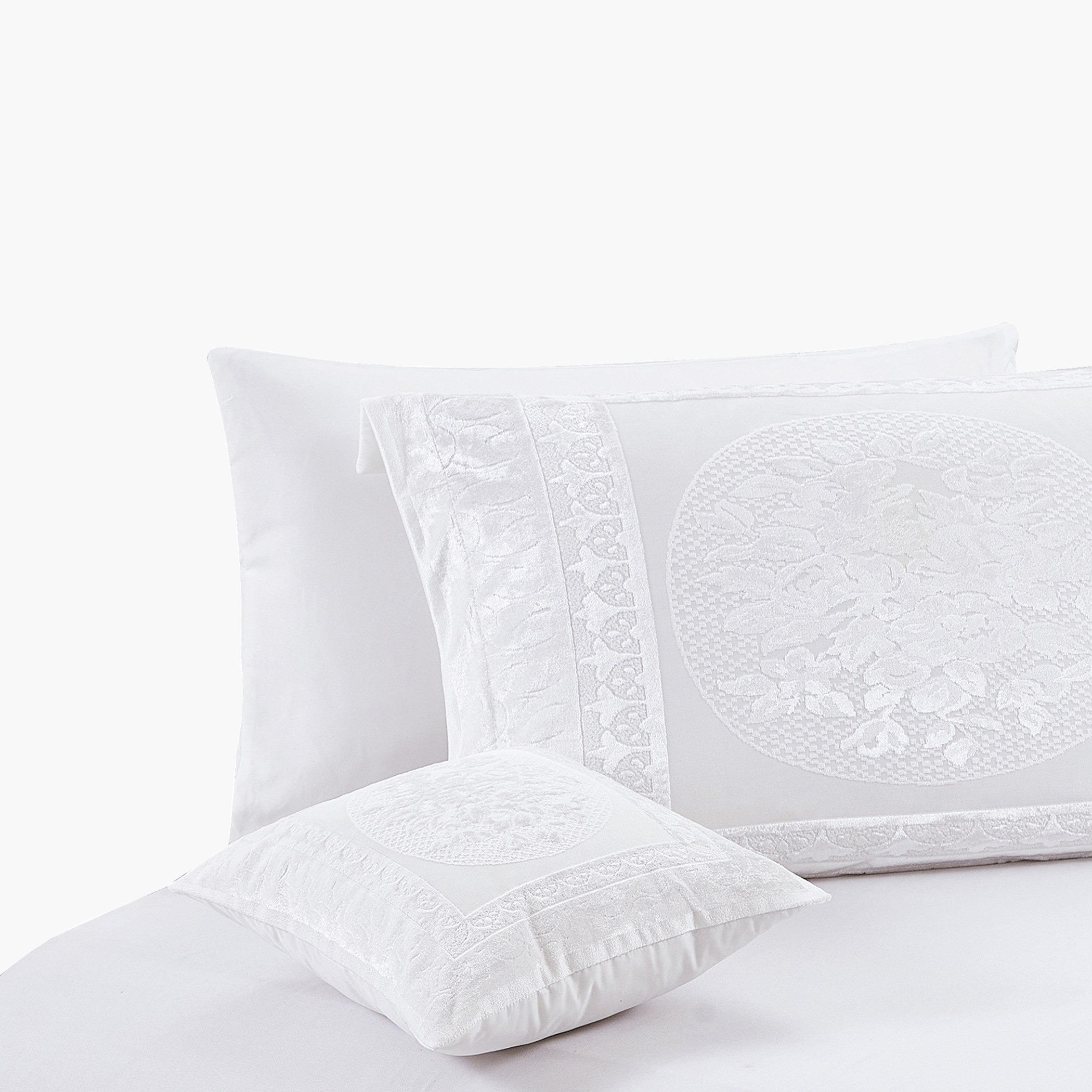 Erie 9-Piece Chenille Jacquard BIAB Super King Comforter Set - 240x240 cm-hbxhomeware-hbxbedroom-image-4
