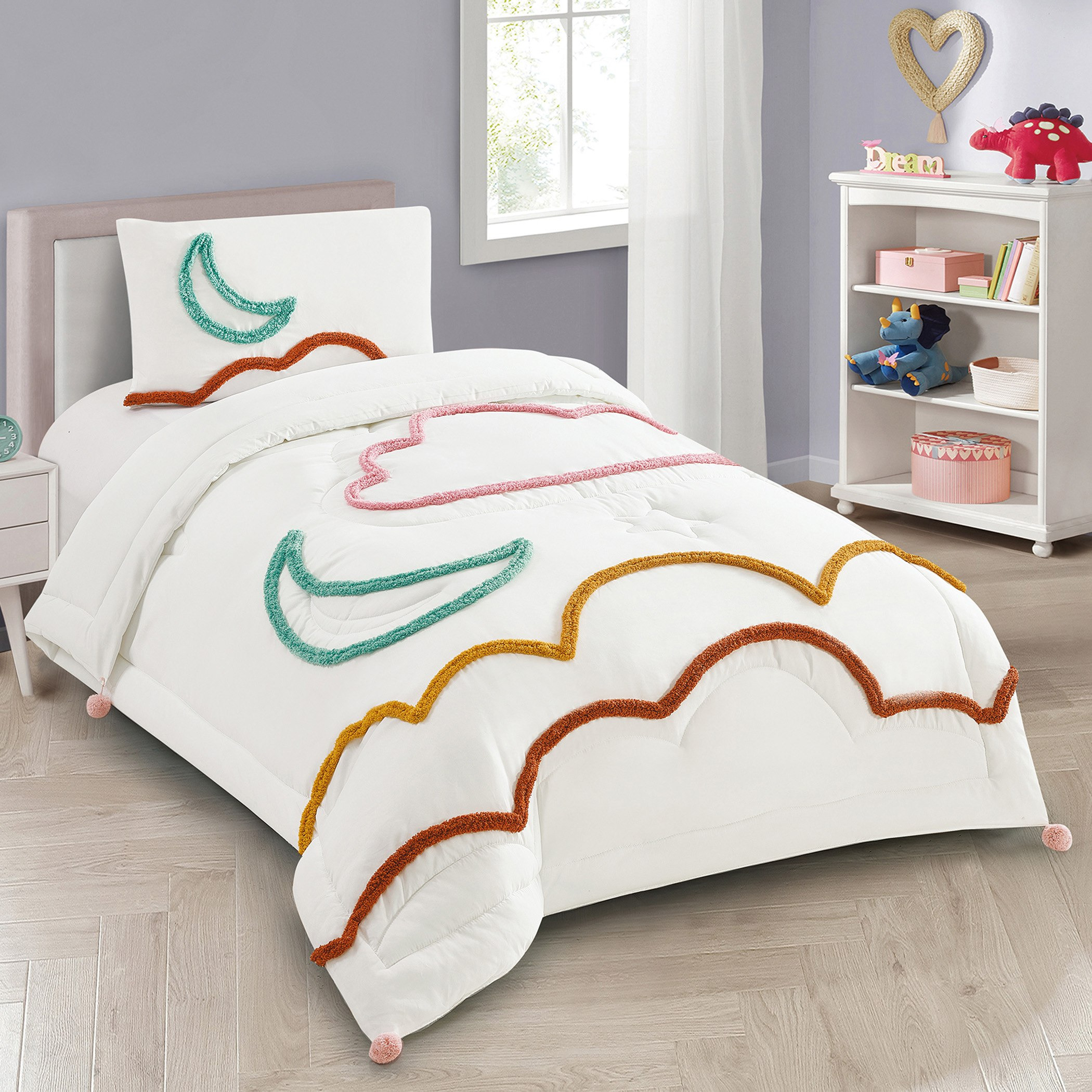 طقم لحاف فردي معنقّد قطعتين من مون ويرل- 135x220 سم-hbxhomeware-hbxbedroom-image-2