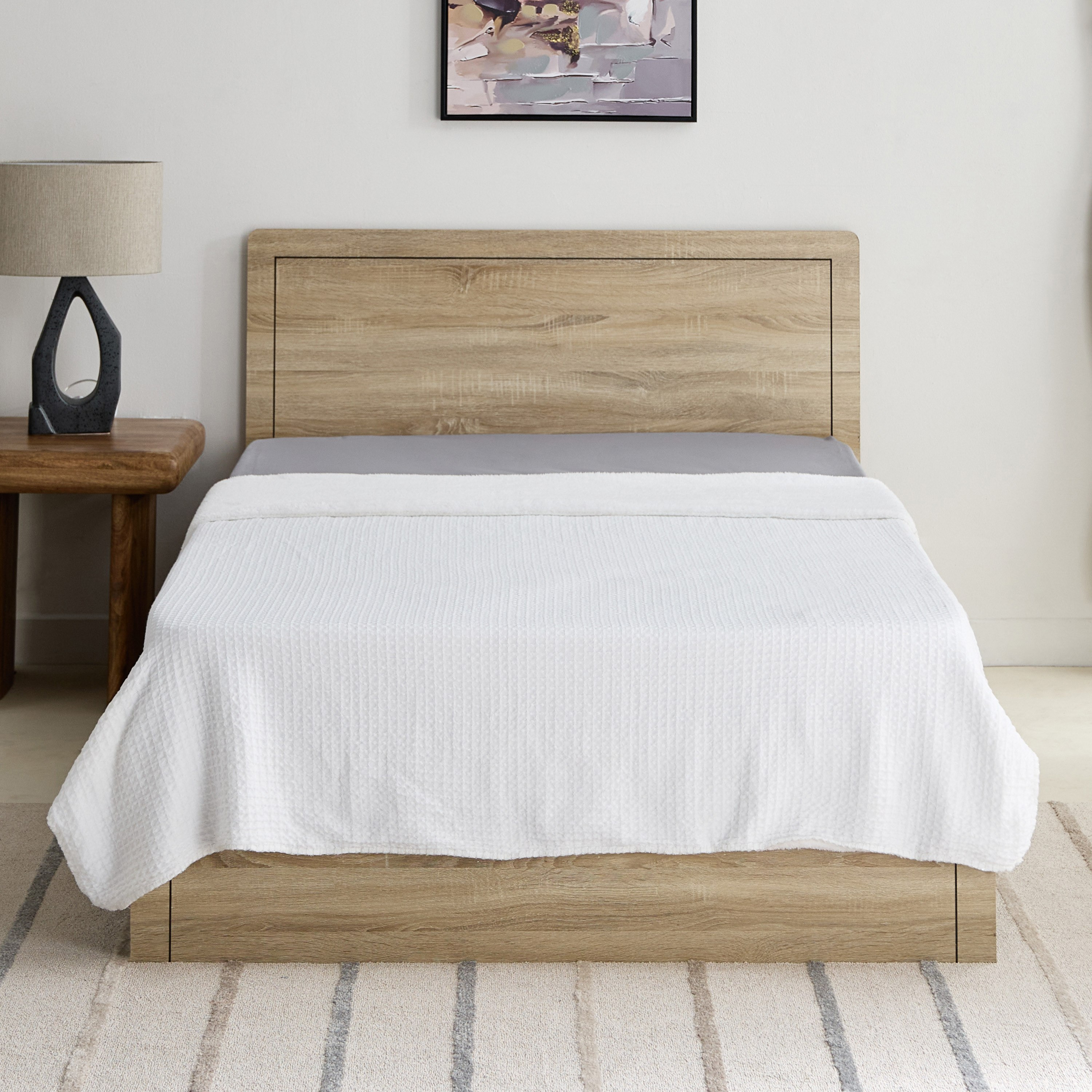 بطانية توين وافل مزدوجة الطبقات من سيرين - 150x200 سم-hbxhomeware-hbxbedroom-image-2