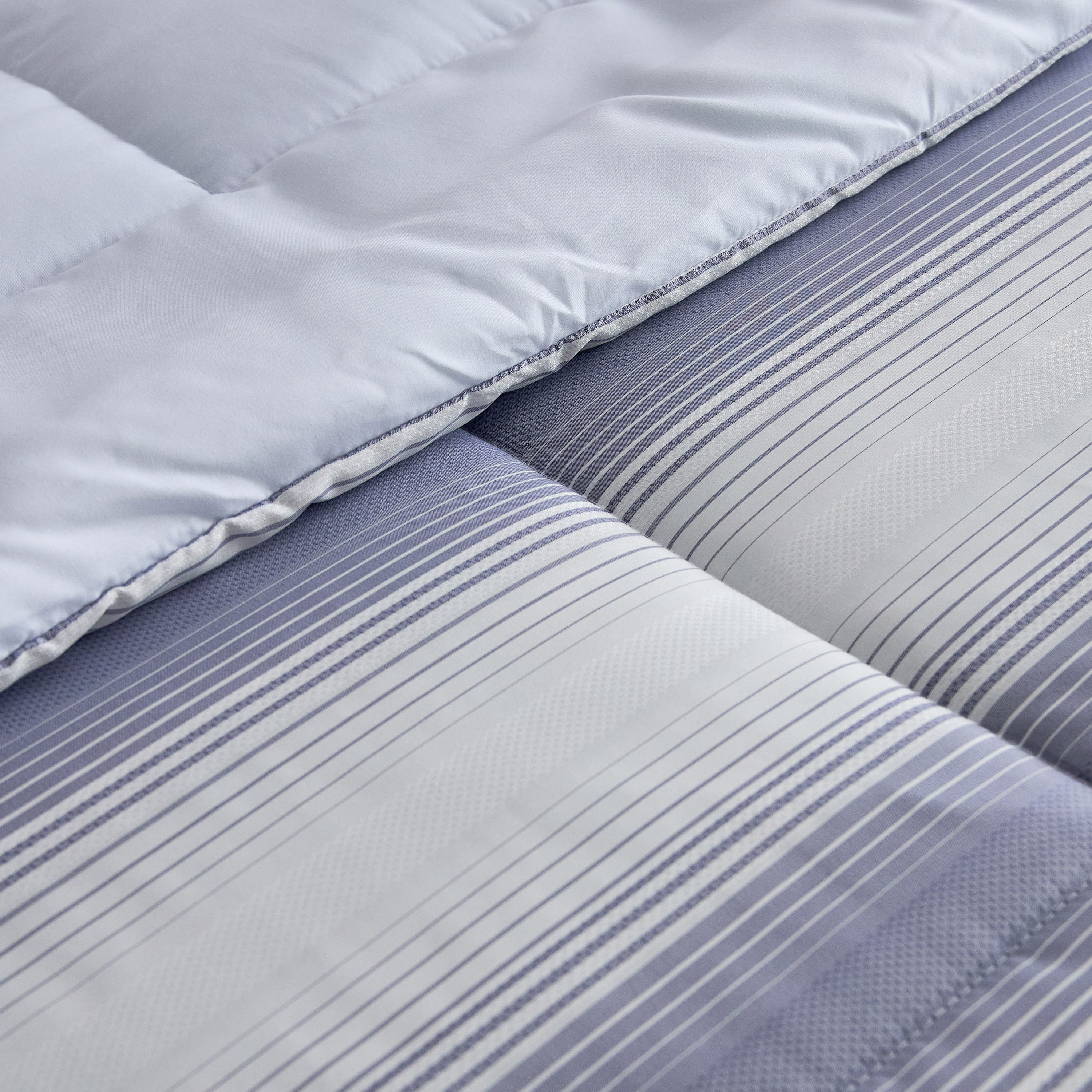 Verve Yarn Dyed Microfiber 3-Piece King Comforter Set - 220x240 cm-hbxhomeware-hbxbedroom-image-4