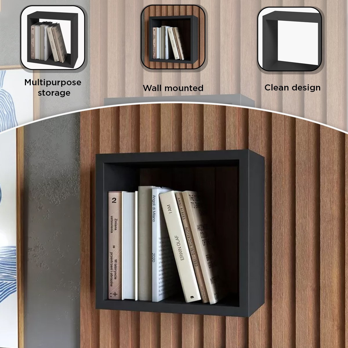 رف متعدد الأغراض إيبوني من بيانكا-hbxfurniture-mediaunitsandstorage-wallshelves-image-5