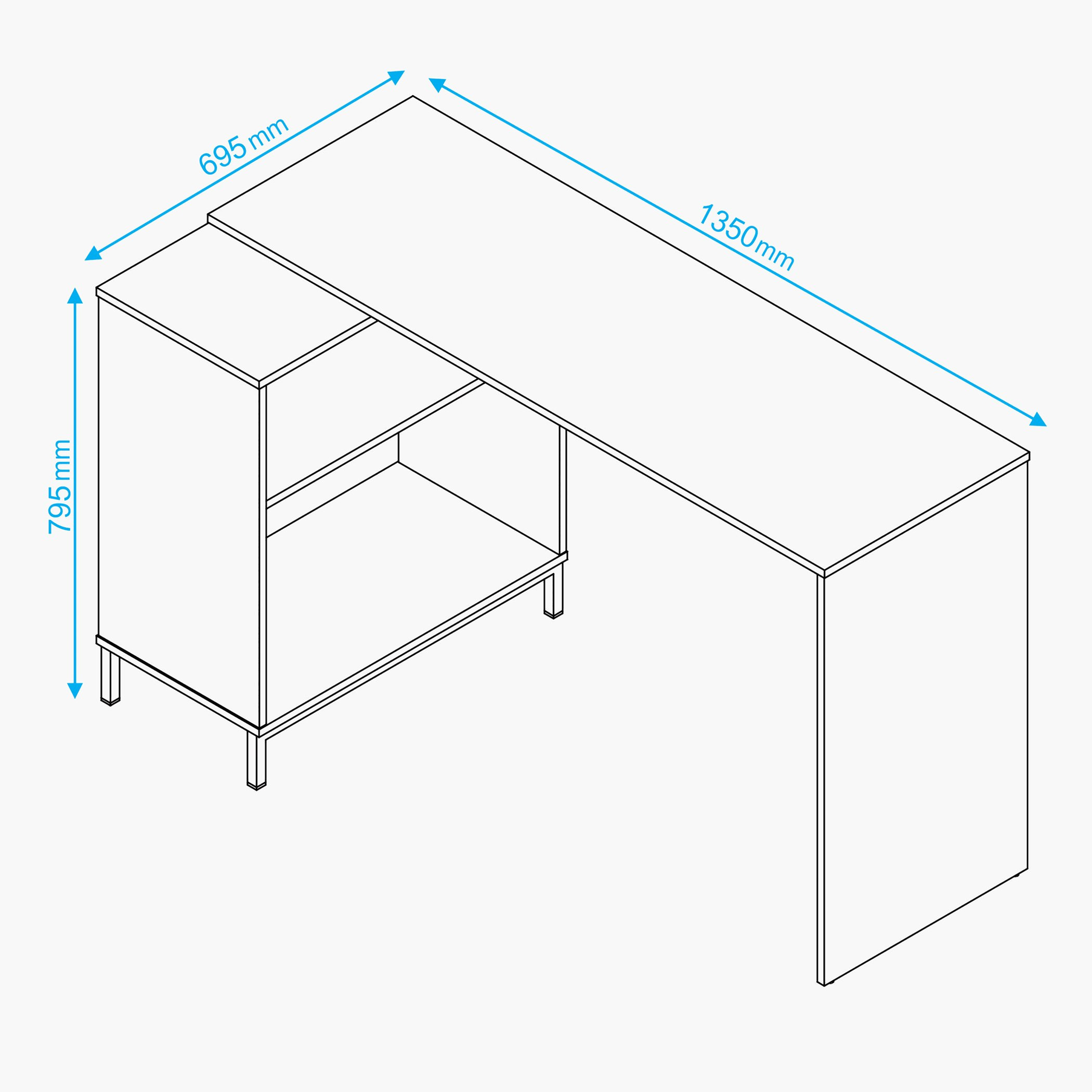Bianca Theo L-Shape Study Desk-hbxfurniture-office-desks-image-7