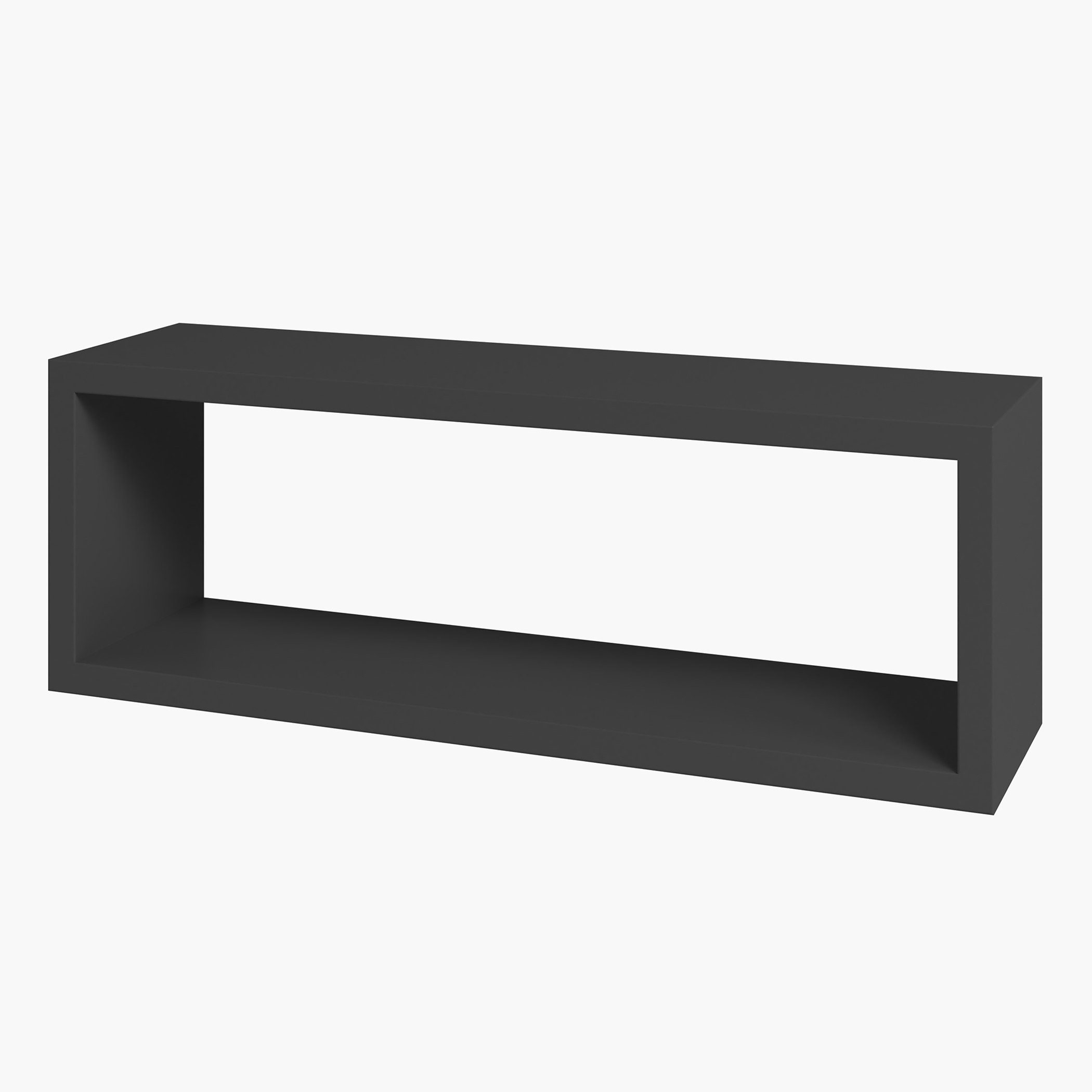 رف طويل متعدد الأغراض إيبوني من بيانكا-hbxfurniture-mediaunitsandstorage-wallshelves-image-2
