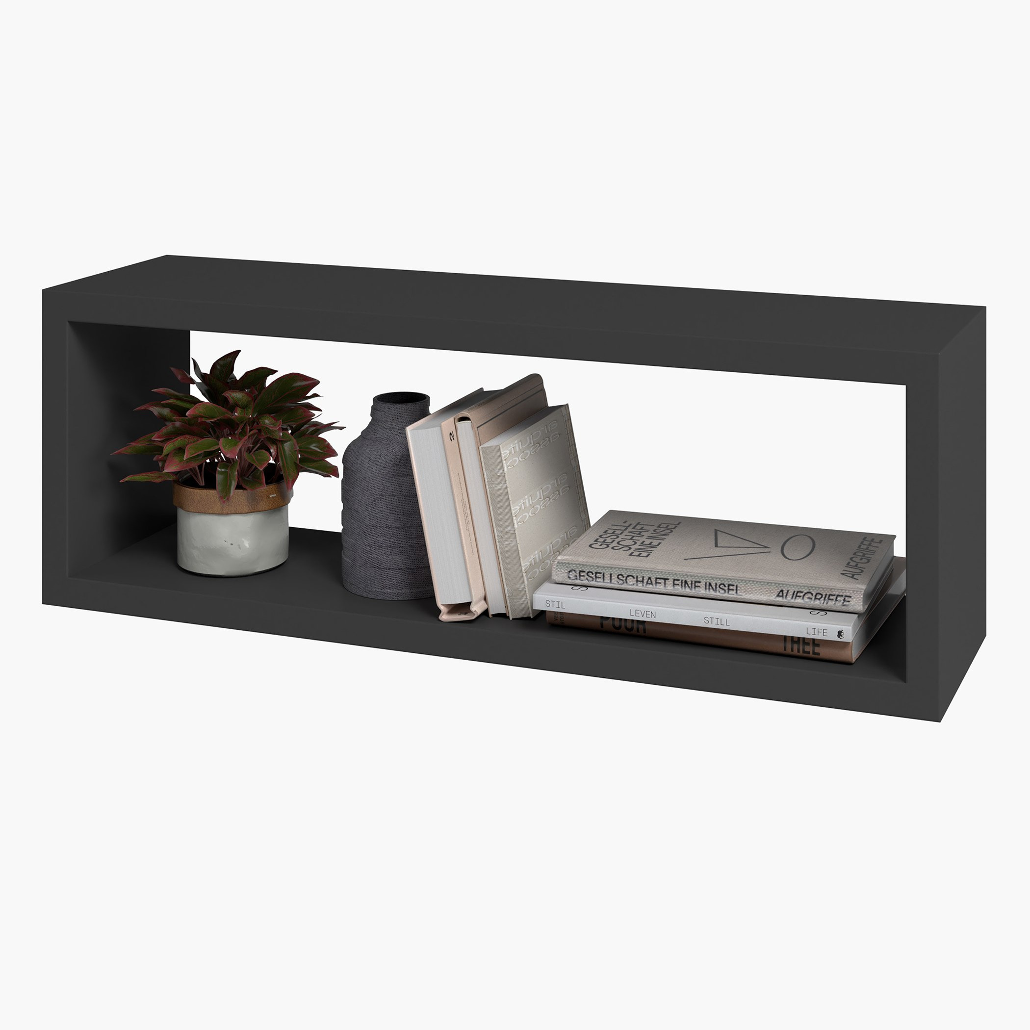 رف طويل متعدد الأغراض إيبوني من بيانكا-hbxfurniture-mediaunitsandstorage-wallshelves-image-3