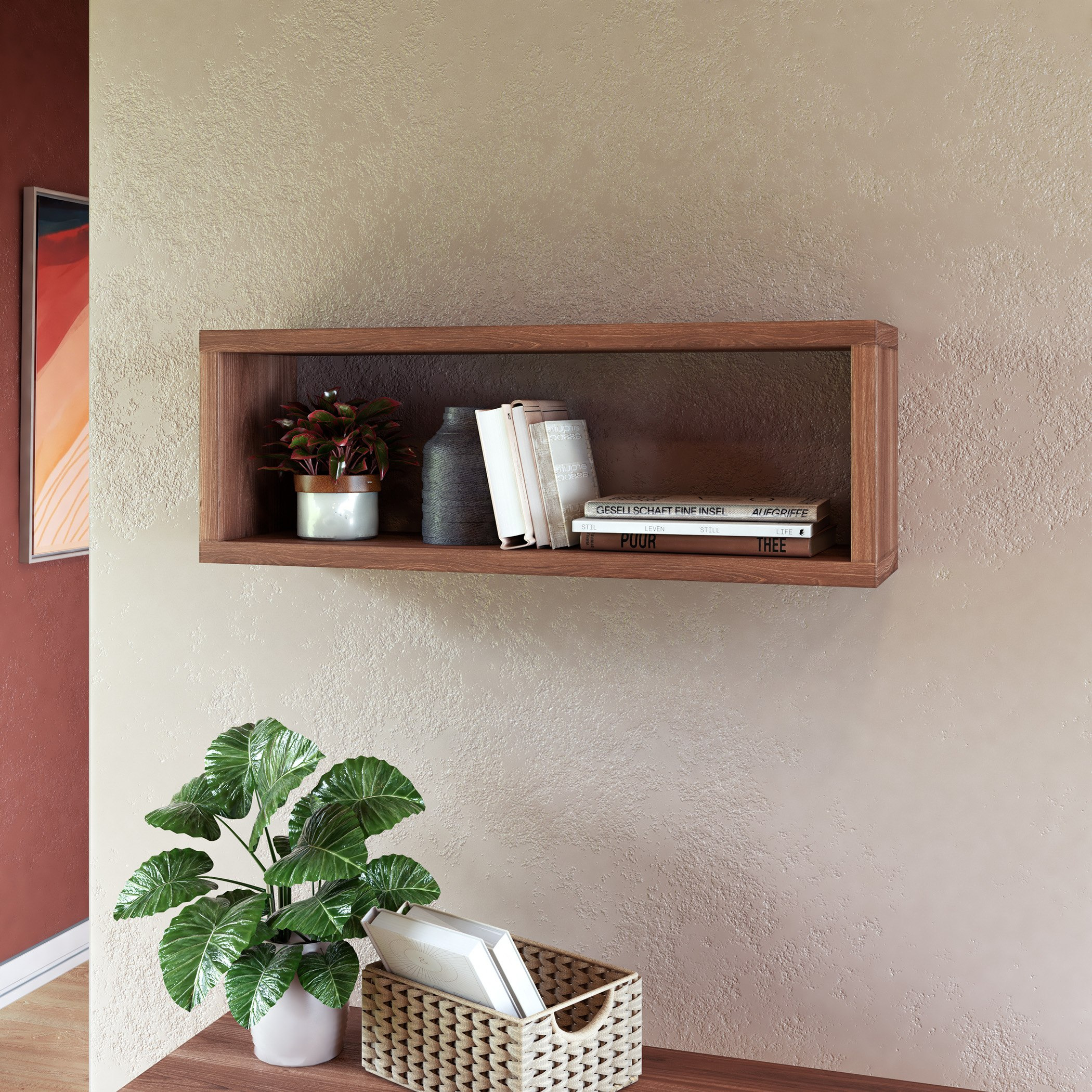 رف رفيع متعدد الأغراض إيبوني من بيانكا-hbxfurniture-mediaunitsandstorage-wallshelves-image-1
