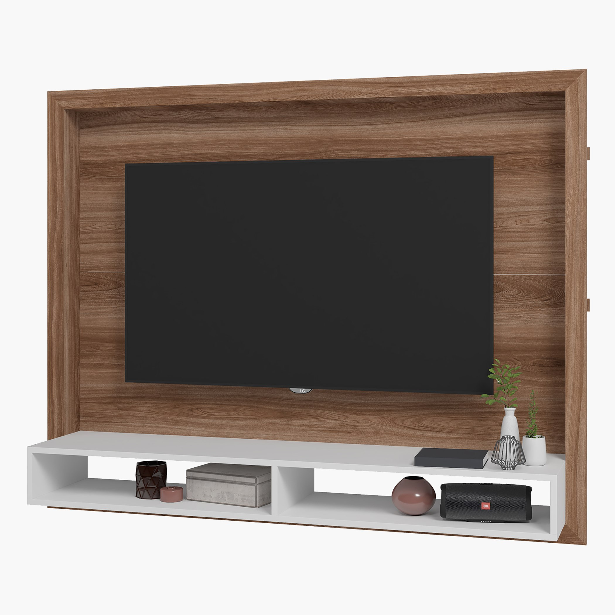 وحدة حائط مع رف مفتوح لأجهزة التلفزيون حتى 60 بوصة من بيانكا لوندرينا-hbxlivingroom-mediaunitsandstorage-wallunits-image-3