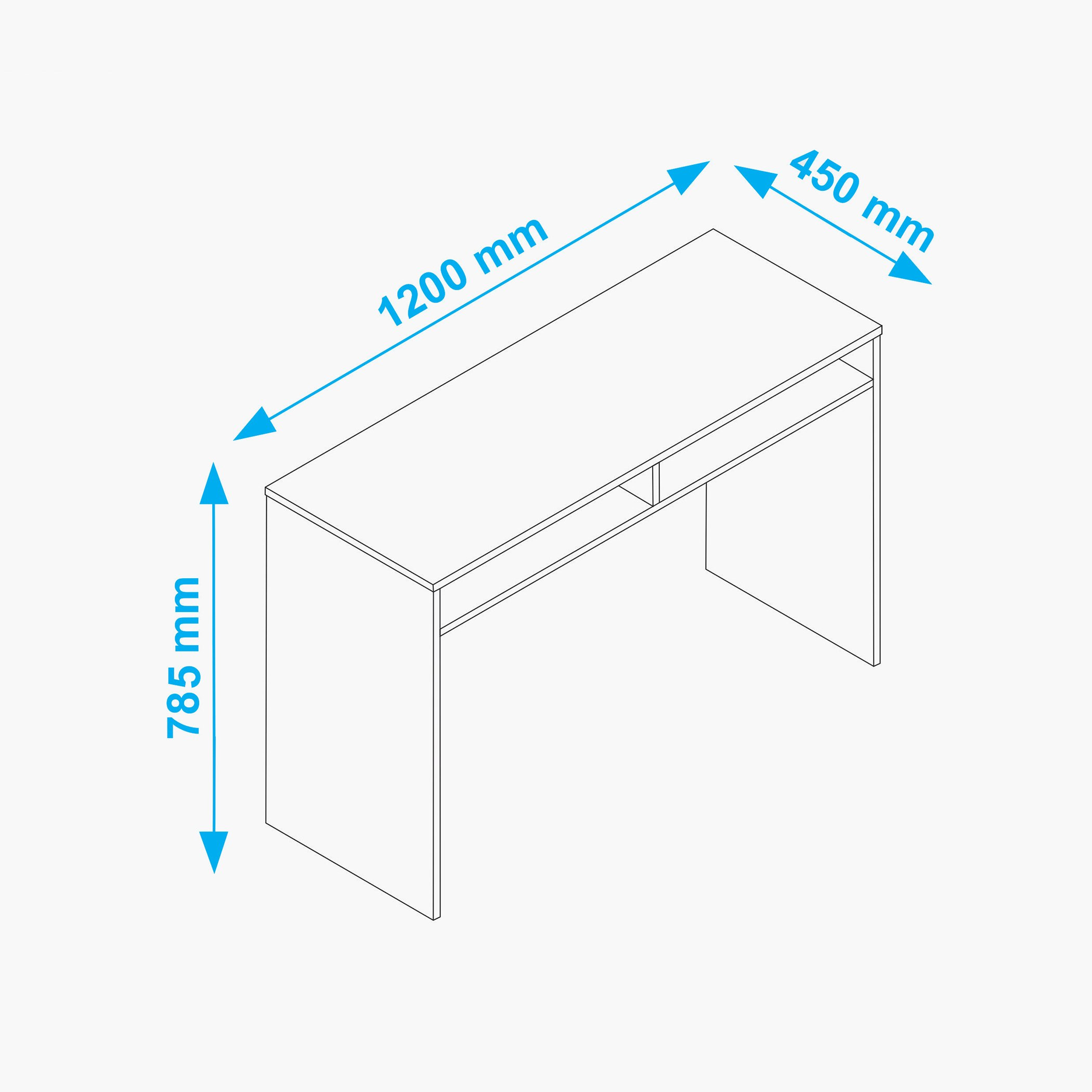 مكتب دراسة مع رفين وودي من بيانكا-hbxfurniture-office-desks-image-6