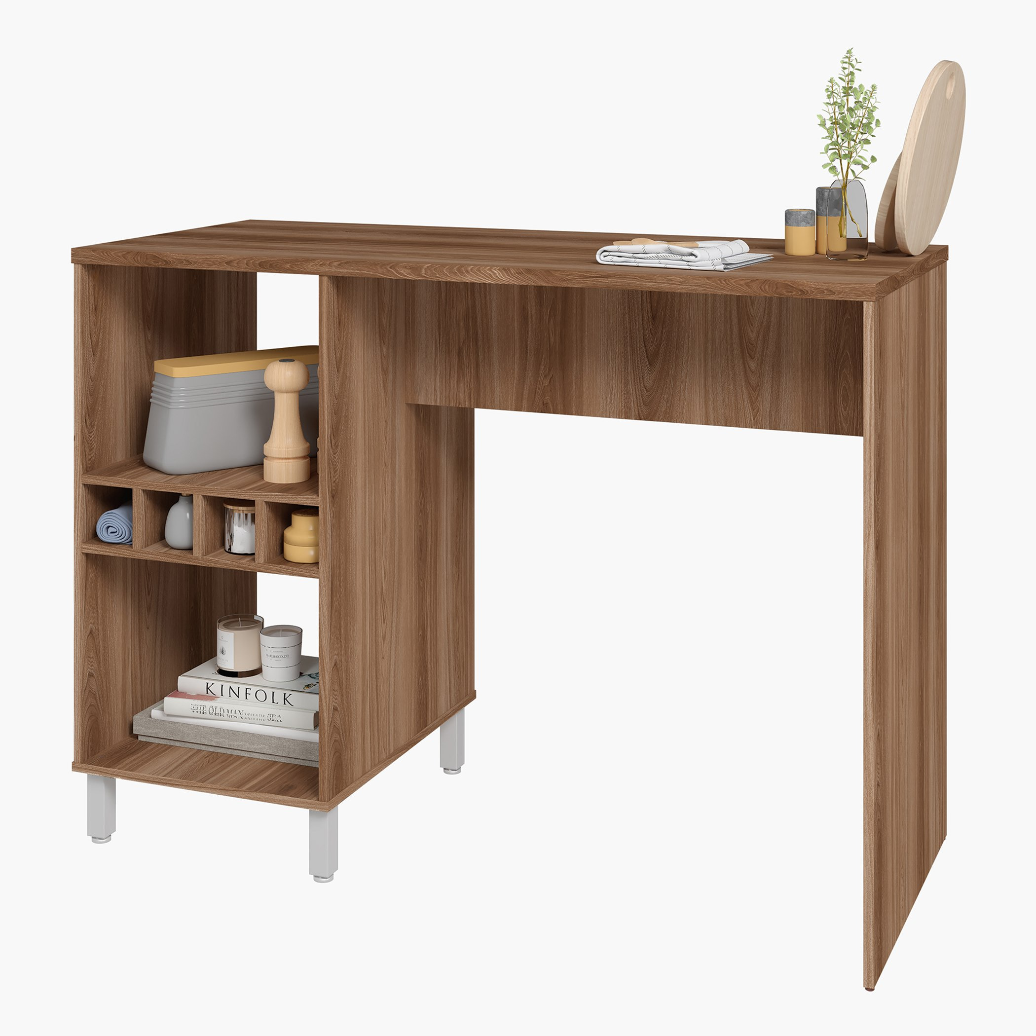مكتب دراسة كبير مع رفين من بيانكا وودي-hbxfurniture-office-desks-image-3