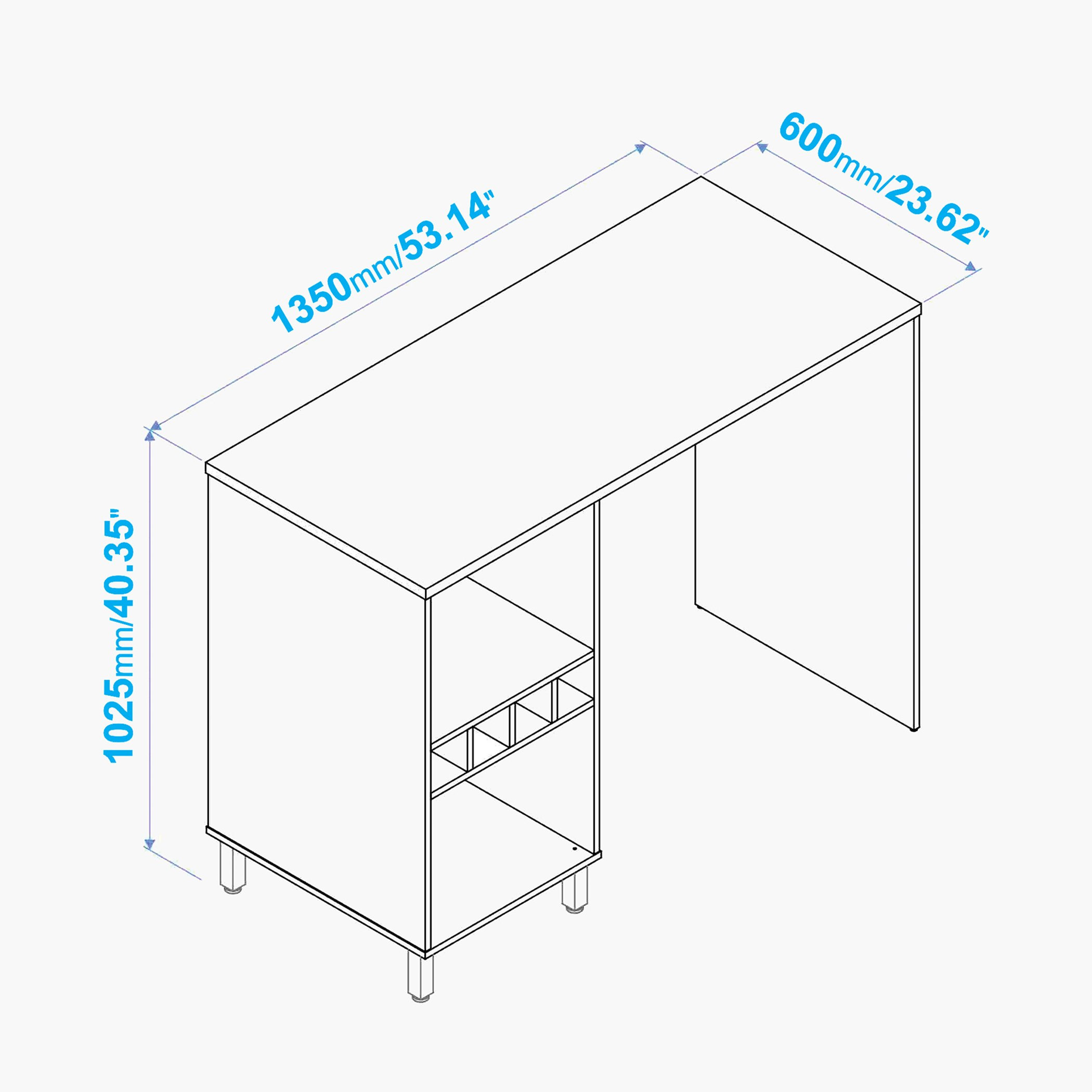 مكتب دراسة كبير مع رفين من بيانكا وودي-hbxfurniture-office-desks-image-8