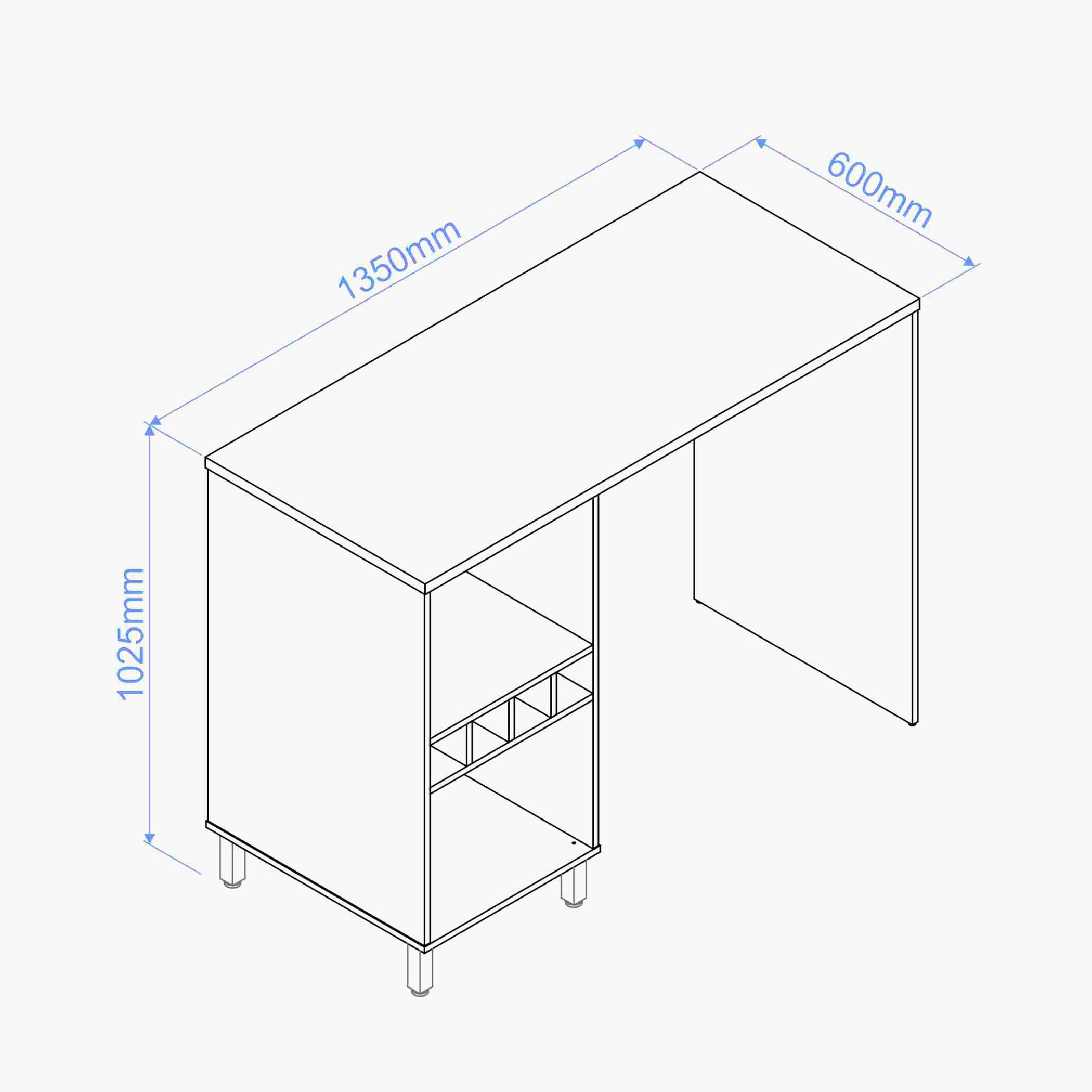 مكتب دراسة كبير مع رفين من بيانكا وودي-hbxfurniture-office-desks-image-9