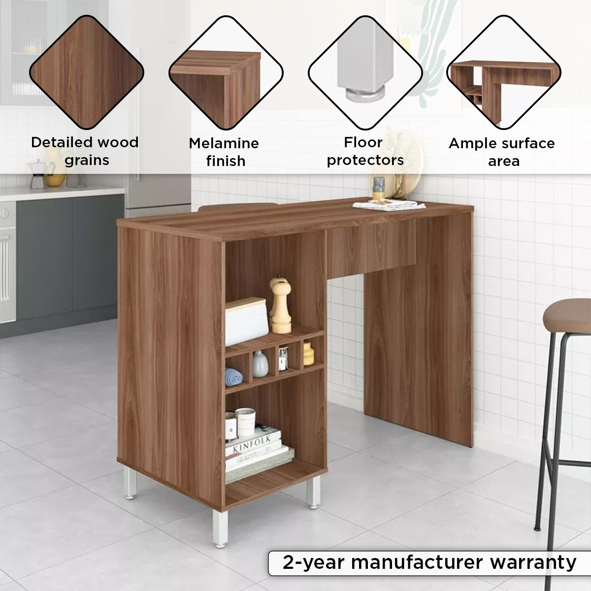 مكتب دراسة كبير مع رفين من بيانكا وودي-hbxfurniture-office-desks-image-4