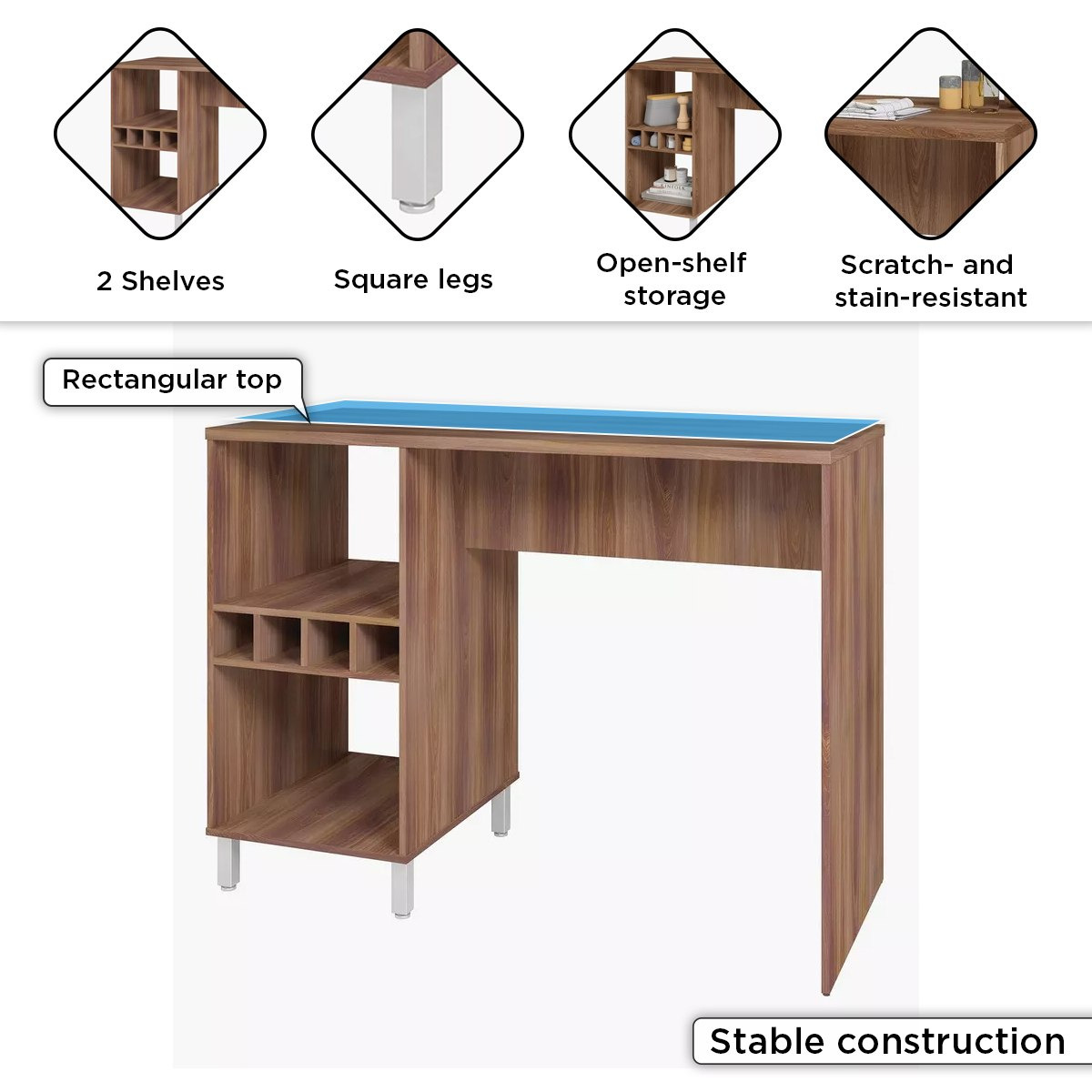 مكتب دراسة كبير مع رفين من بيانكا وودي-hbxfurniture-office-desks-image-5